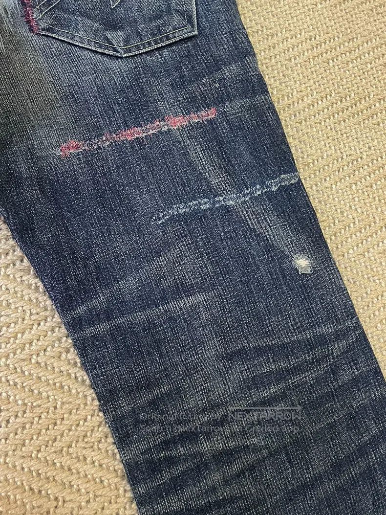 Neighborhood Neighborhood size S Red Cut King Dockers Washed Denim Pant Size US 27 - 7 Thumbnail