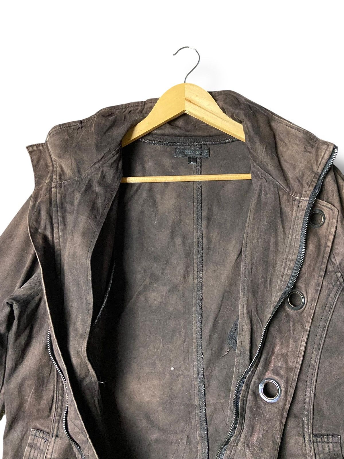 In The Attic Vintage In The Attic Punk Buttoned Jacket (156) Size US L / EU 52-54 / 3 - 6 Thumbnail