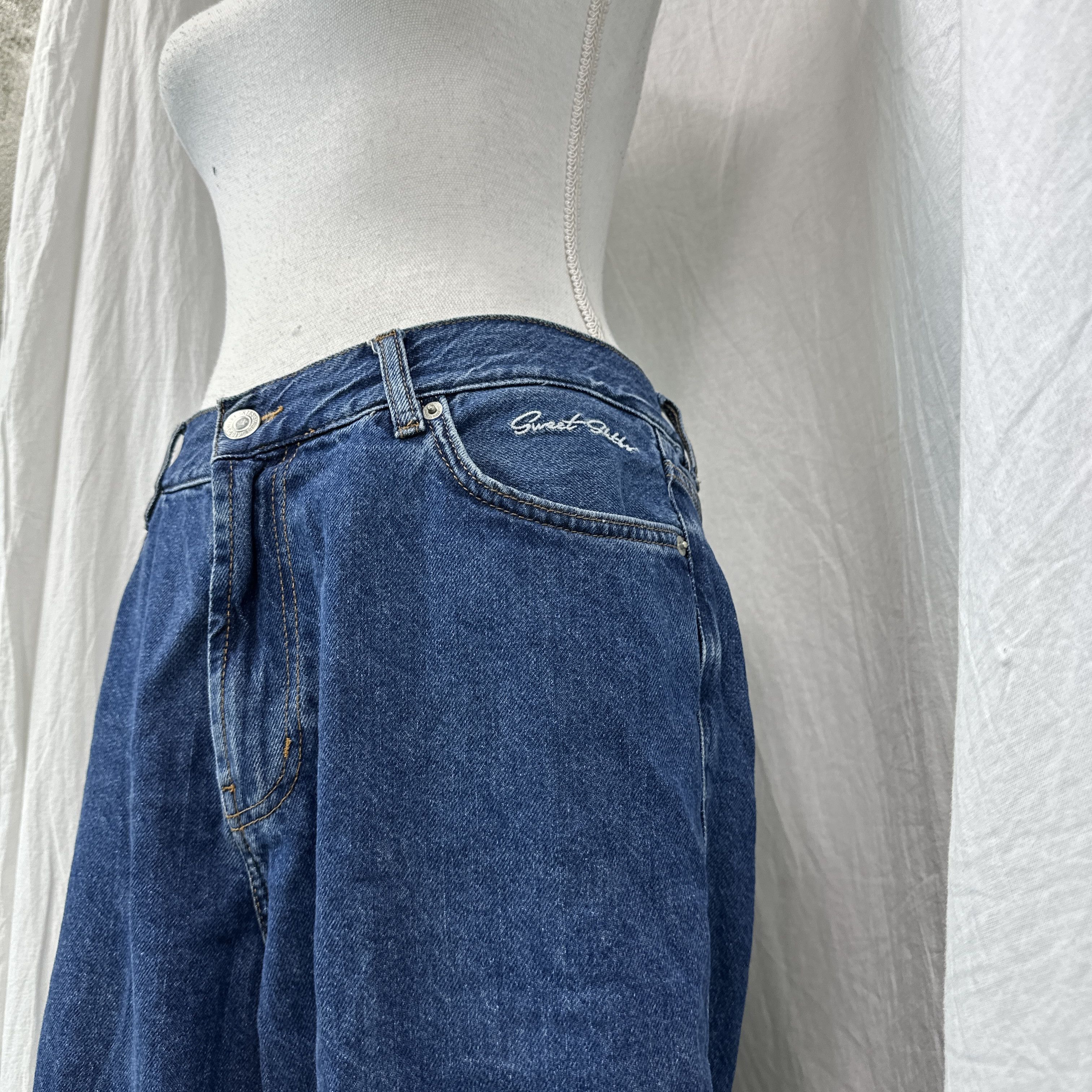 Vintage Vintage Denim Sweet Skateboarding Company Jeans Y2K Size 26" / US 2 / IT 38 - 7 Thumbnail