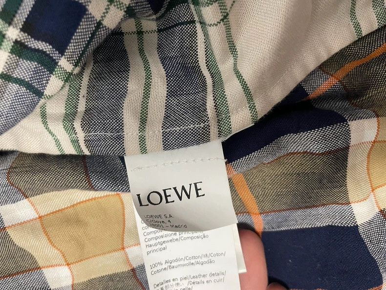Loewe LOEWE Plaid short-sleeved shirt Size US M / EU 48-50 / 2 - 6 Thumbnail
