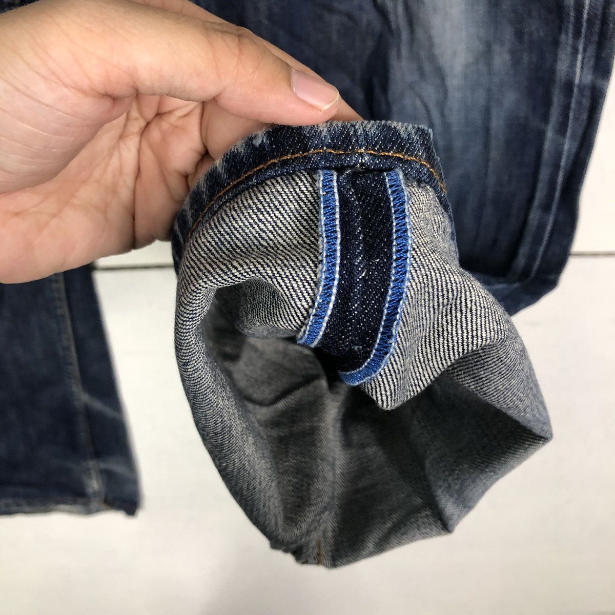 Japanese Brand 🔥90s Vintage Distressed Denim Jeans Black Bart Volcom Japan Size US 34 / EU 50 - 13 Thumbnail