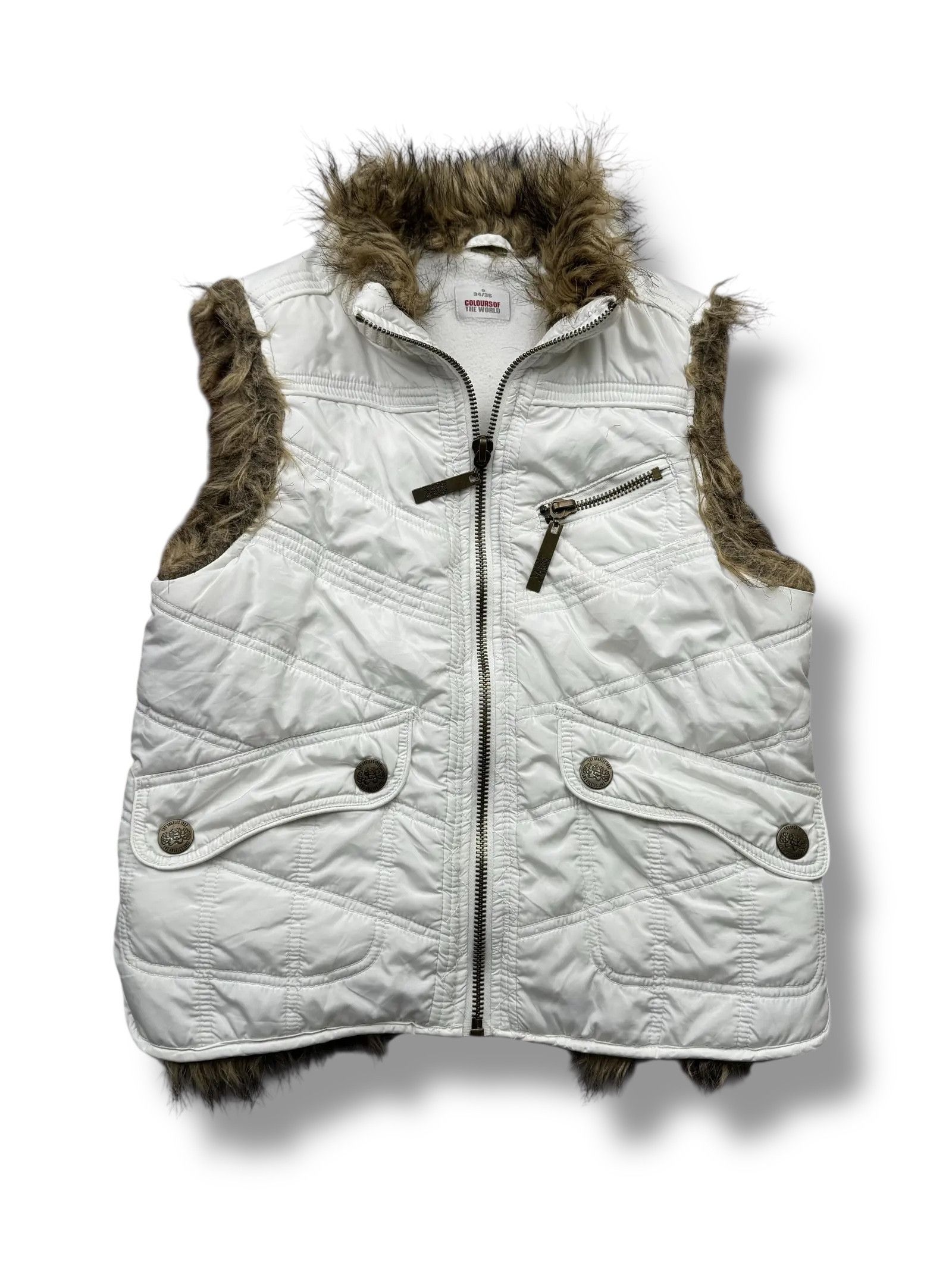 Japanese Brand Y2K Vest(V292) Size S / US 4 / IT 40 - 1 Thumbnail