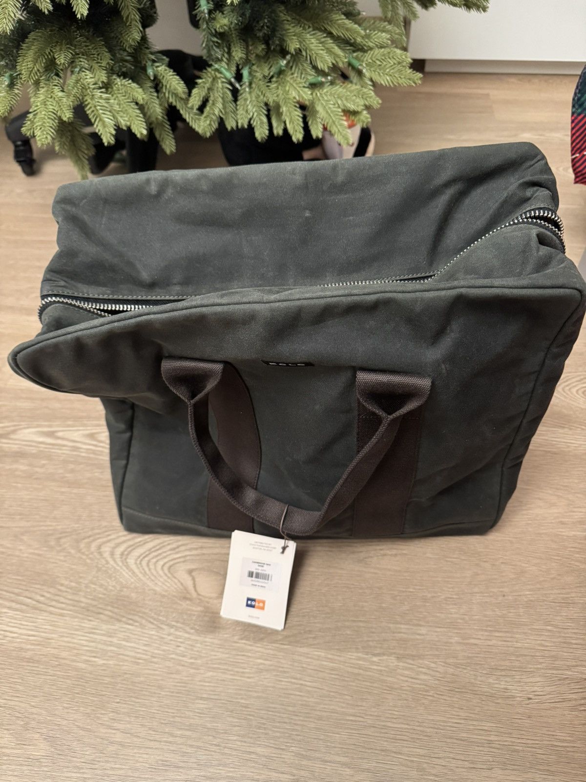 Other Kolo waxed canvas duffle bag Size ONE SIZE - 2 Thumbnail