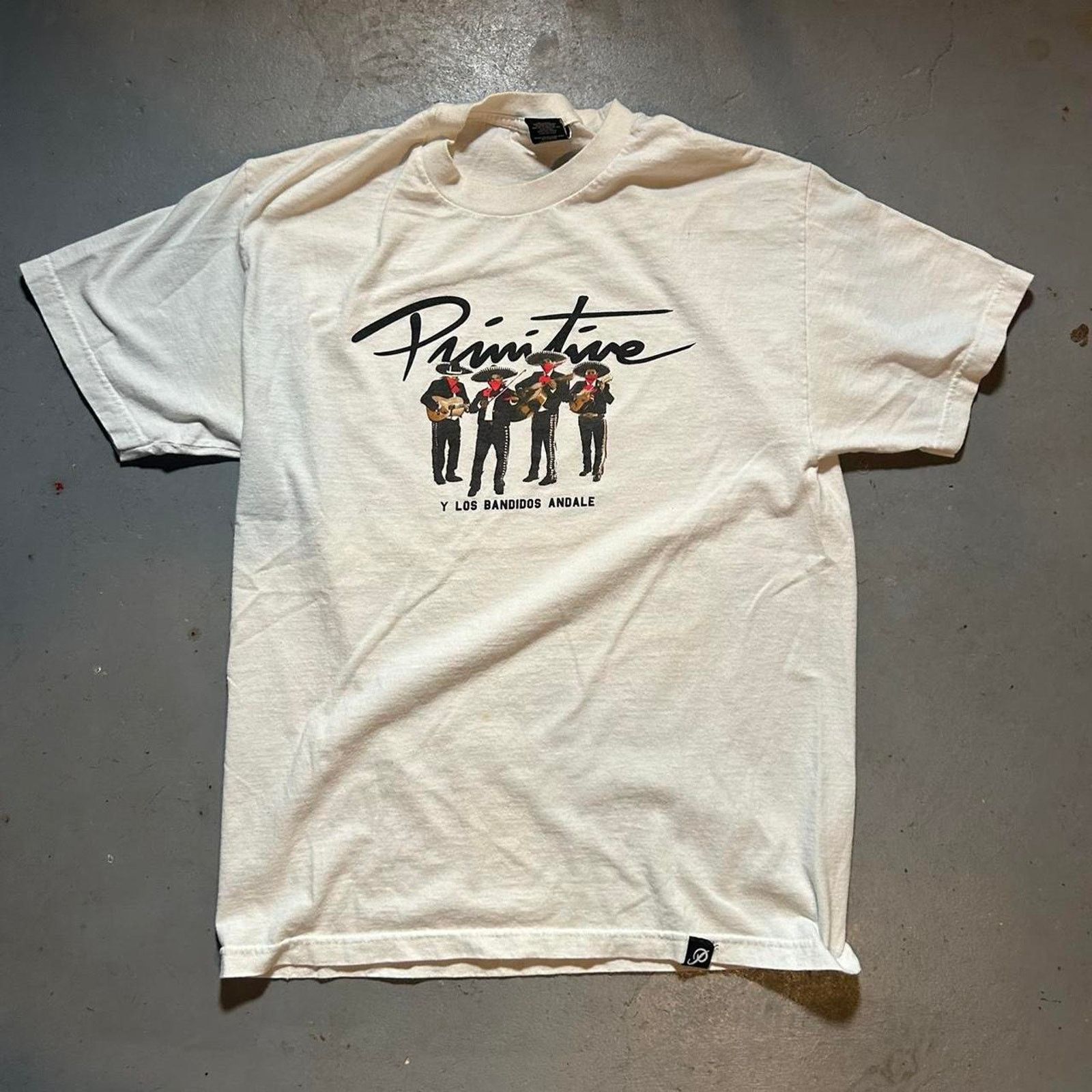 Primitive White primitive skateboards tee shirt Size US L / EU 52-54 / 3 - 1 Thumbnail