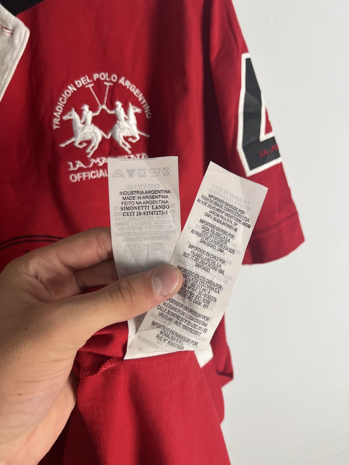 La Martina La martina polo shirt number 4 size Xl Size US XL / EU 56 / 4 - 10 Thumbnail