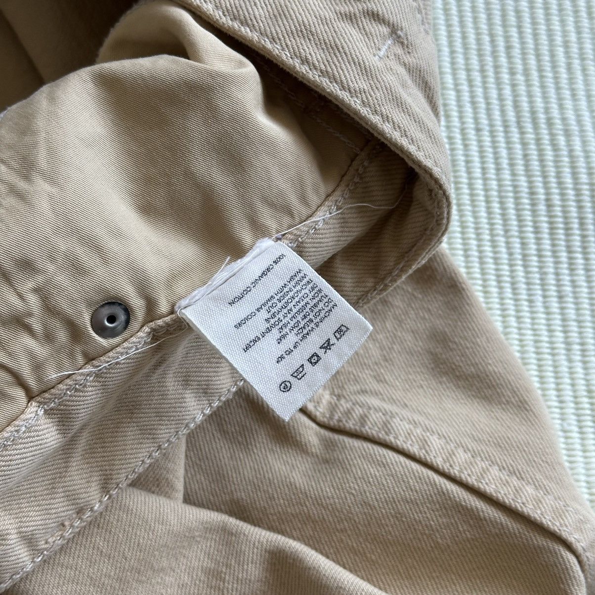 Jacquemus JACQUEMUS Beige Loose Fit Denim Pants Size US 34 / EU 50 - 6 Thumbnail