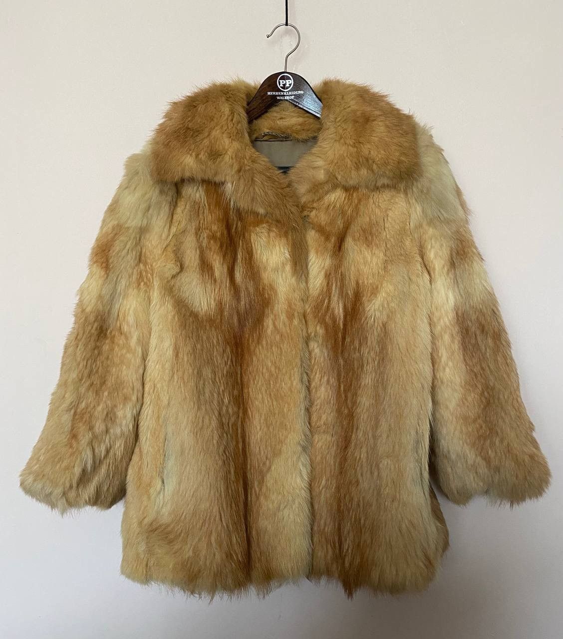 Vintage 70s Vintage Real Fox Fur Y2K Avant Garde Coat Size M / US 6-8 / IT 42-44 - 1 Thumbnail