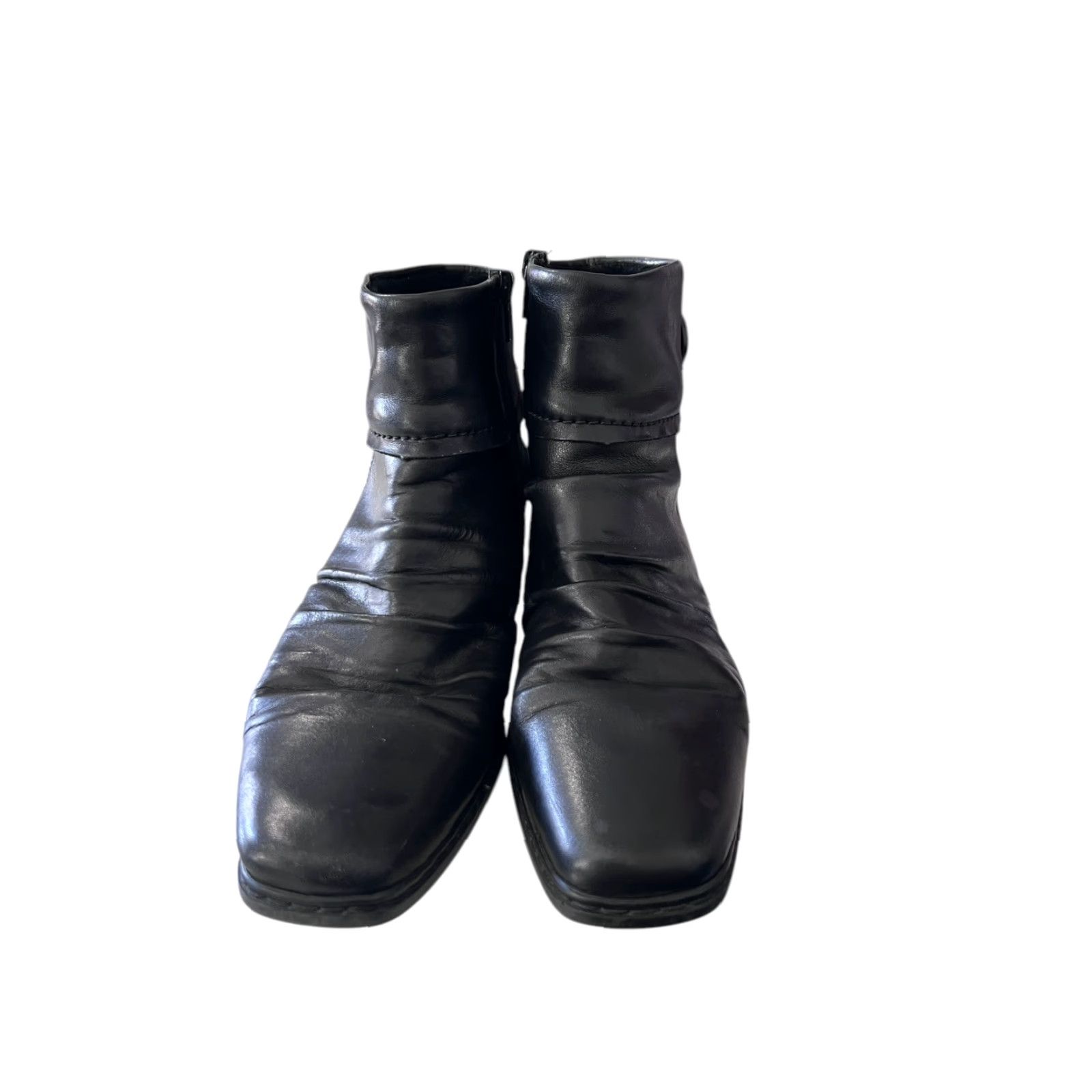 Rieker Rieker Kendra Slouchy Ankle Boot Black Leather Women's EU 41 US 10 Size US 10 / IT 40 - 3 Thumbnail