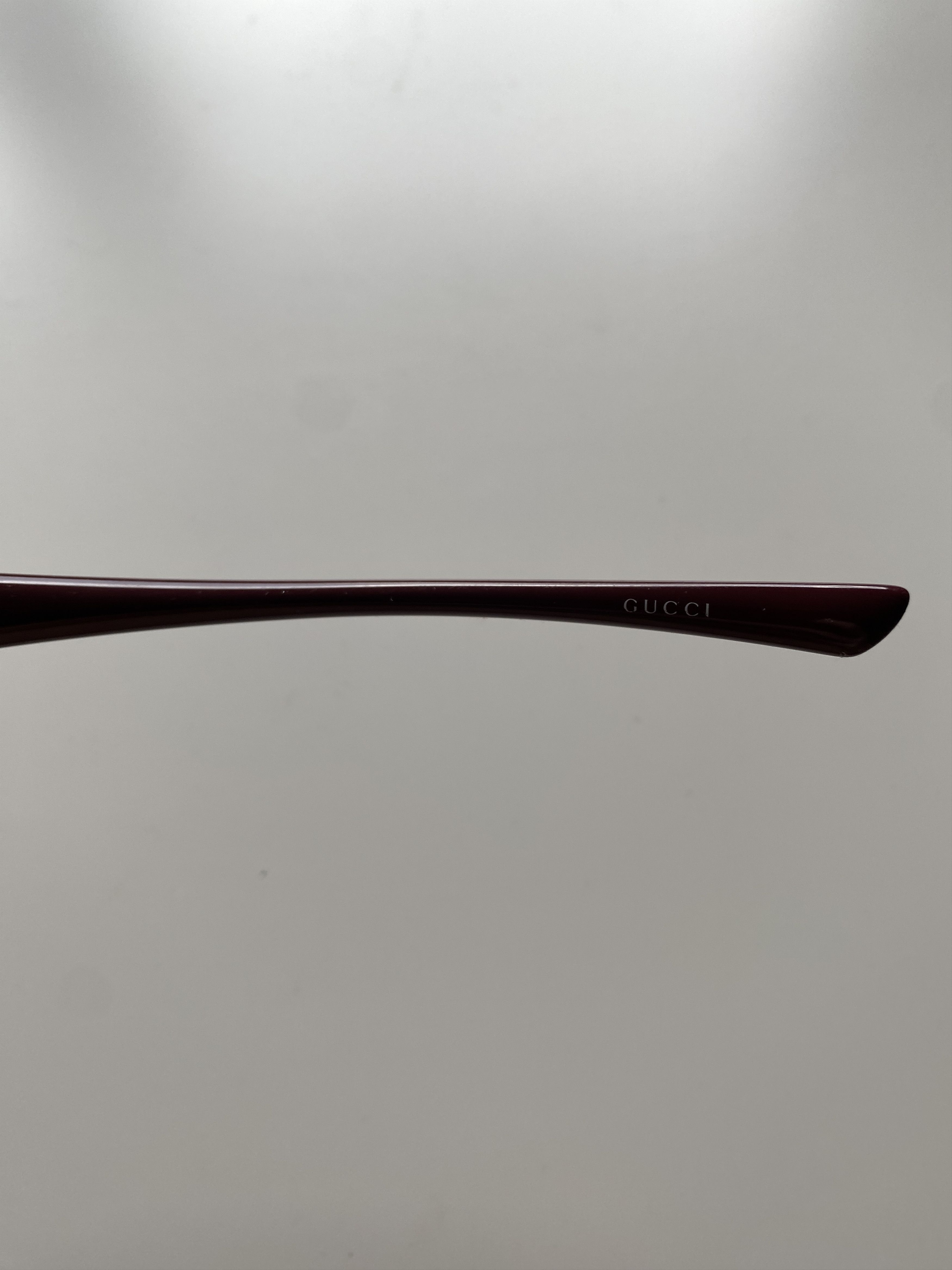 Gucci Vintage Gucci Red Sunglasses Size ONE SIZE - 7 Thumbnail