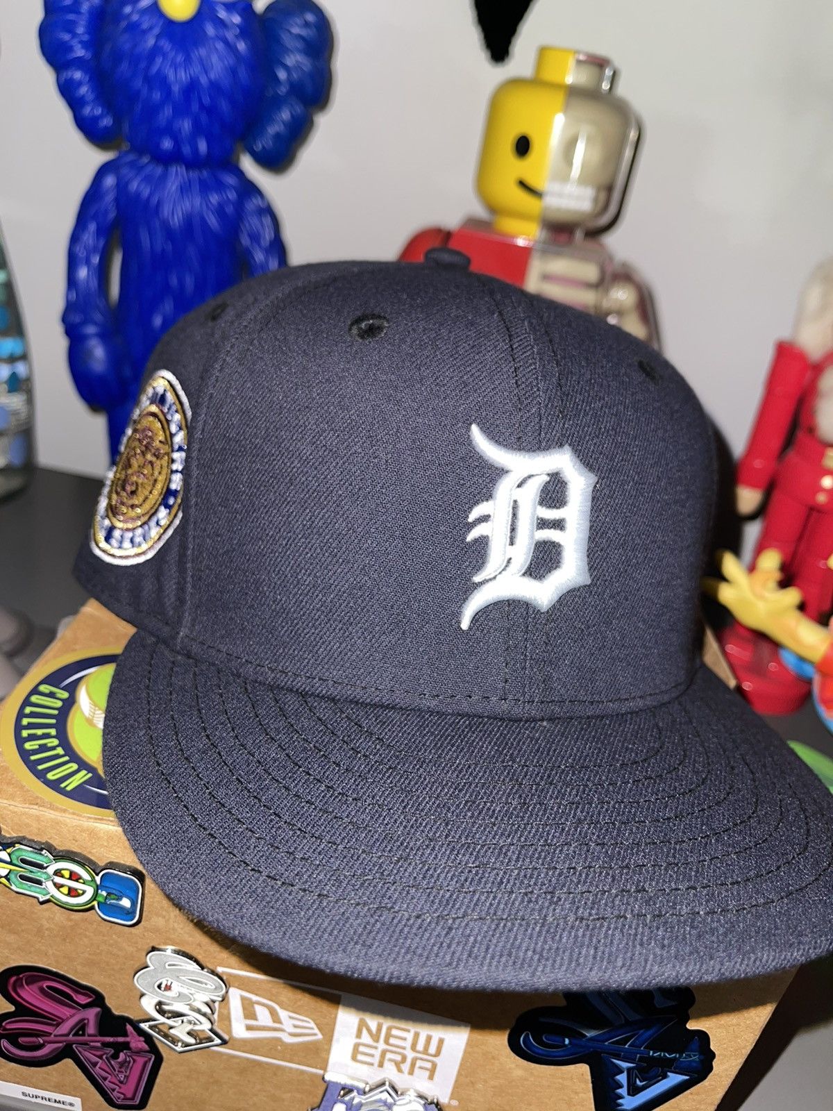 Hat Club × MyFitteds × New Era 7 3/8 Hat Club Detroit Tigers 1968 WS Green UV Size 38 - 3 Thumbnail