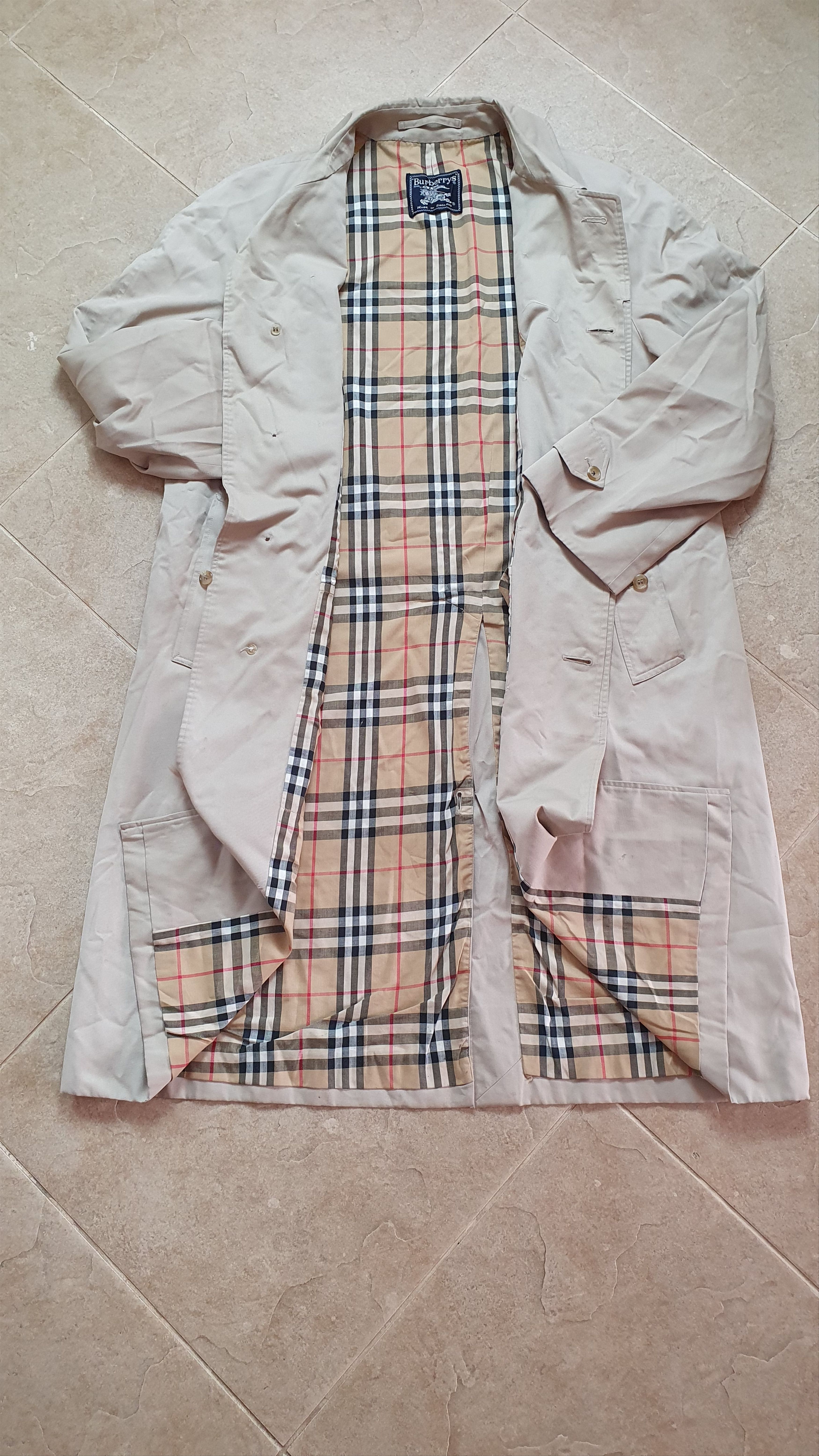 Burberry Vintage BURBERRY TRENCH COAT Classic Size 50 coat raincoat Size US M / EU 48-50 / 2 - 3 Thumbnail