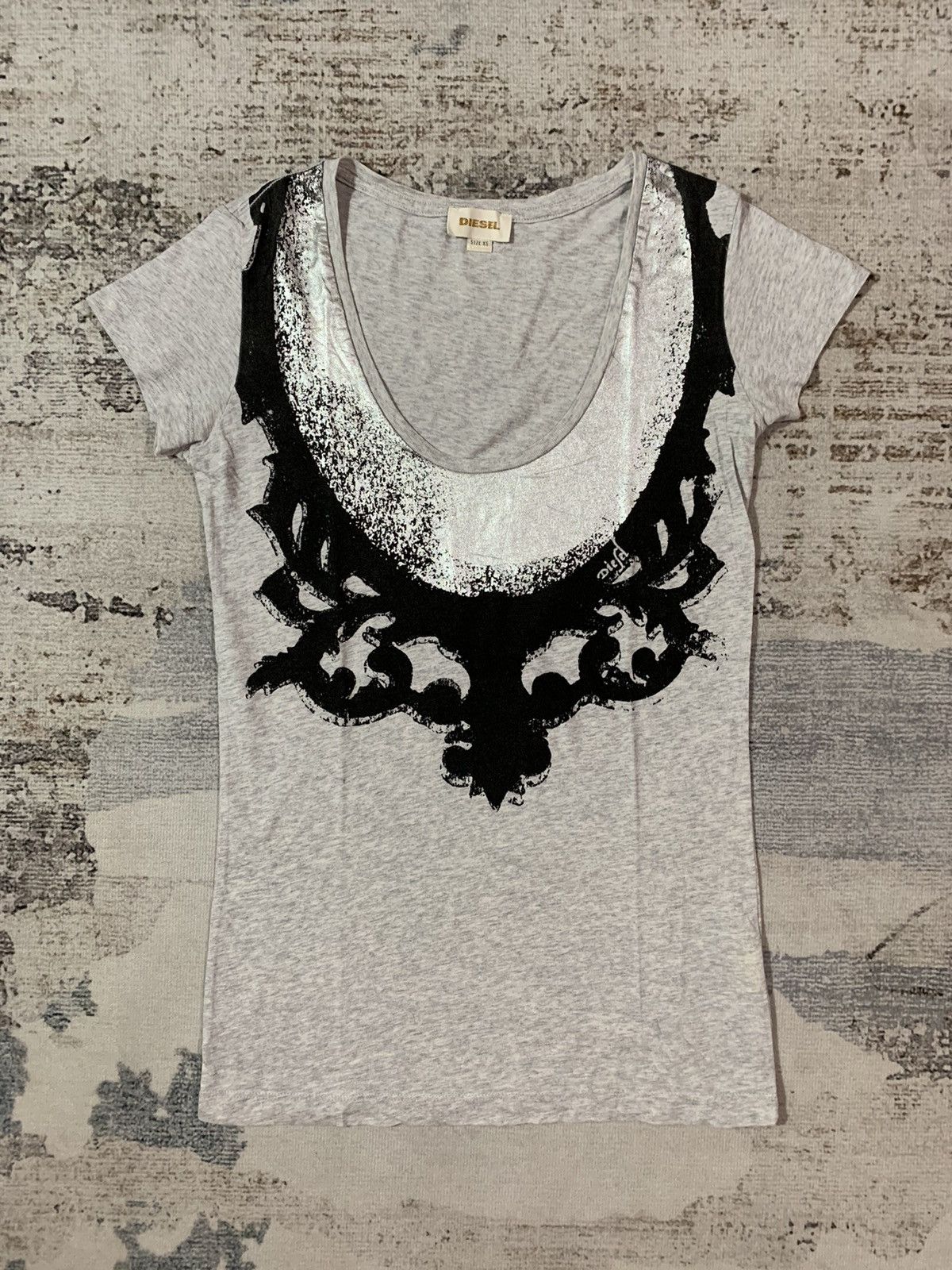 Diesel × Vintage Diesel y2k Tees Gothic Tshirt Size US XS / EU 42 / 0 - 1 Thumbnail