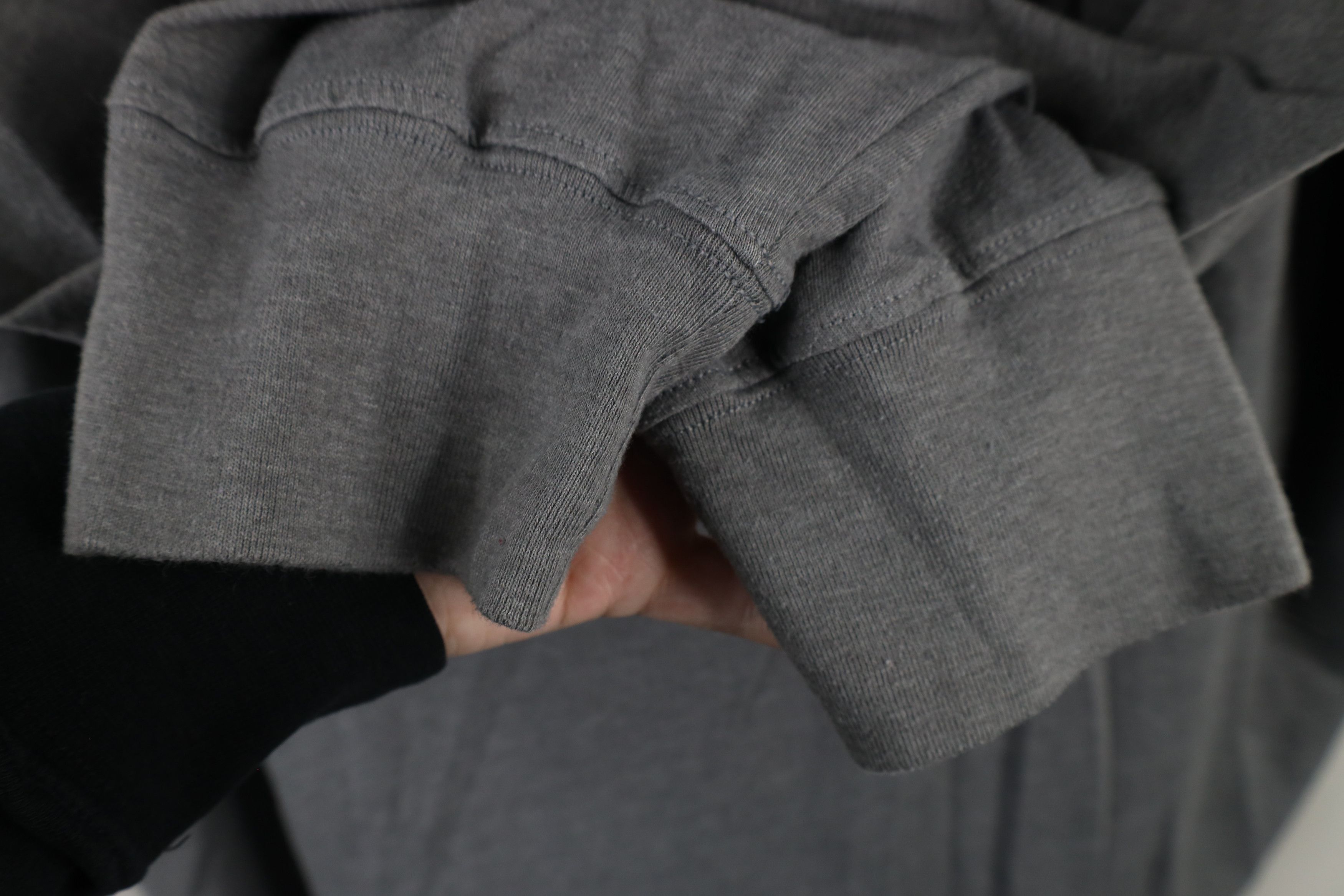 The North Face × Vintage The North Face Fit Spell Out Patch Long Sleeve T-Shirt Gray Size US XXL / EU 58 / 5 - 6 Thumbnail
