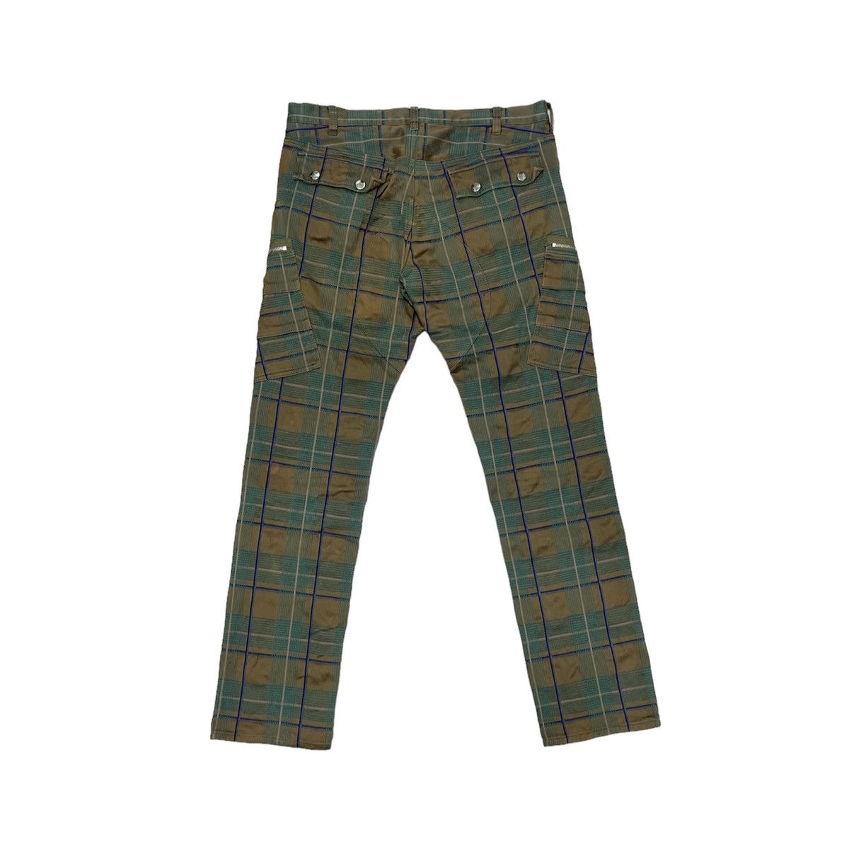 Undercover SS02 Undercover Plaid Slant Pocket Pants Size US 33 - 6 Thumbnail