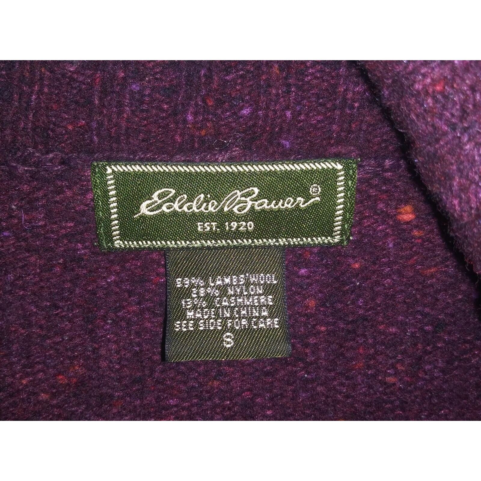 Eddie Bauer Eddie Bauer Cardigan Sweater Lambswool Blend Sz S Womens PLU Size L / US 10 / IT 46 - 5 Thumbnail