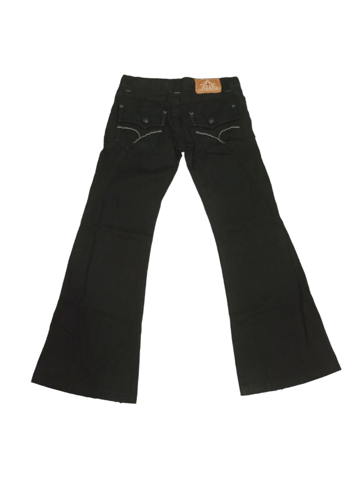 Other Genoese Stripe Black Flare Pants Size US 29 - 1 Thumbnail