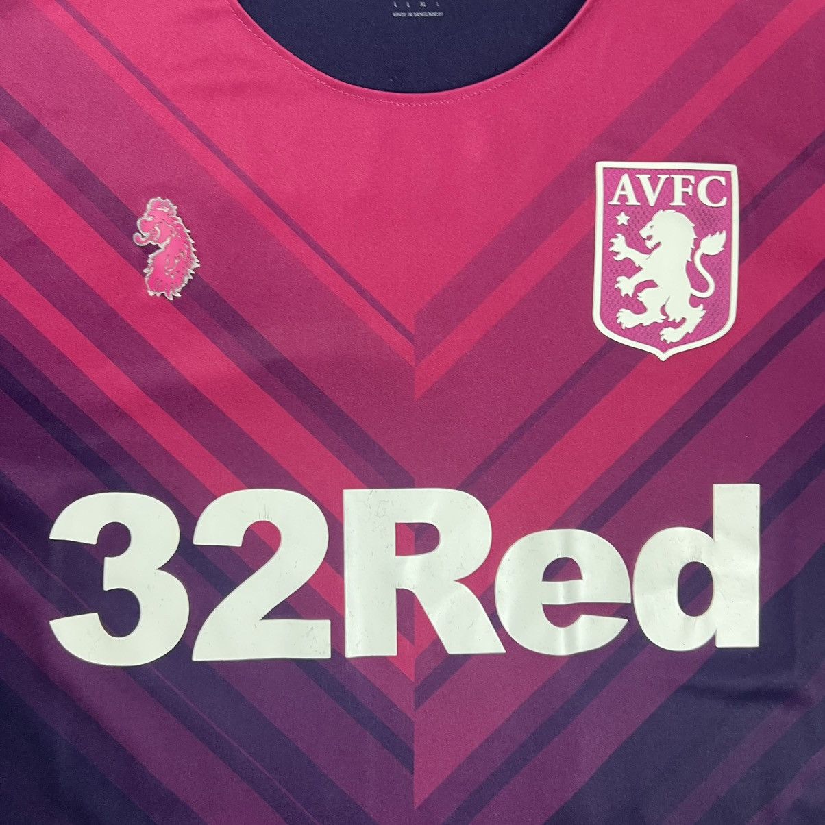 Other Rare! Whelan 6 Aston Villa Luke Sport Soccer Jersey Shirt Size US L / EU 52-54 / 3 - 18 Thumbnail