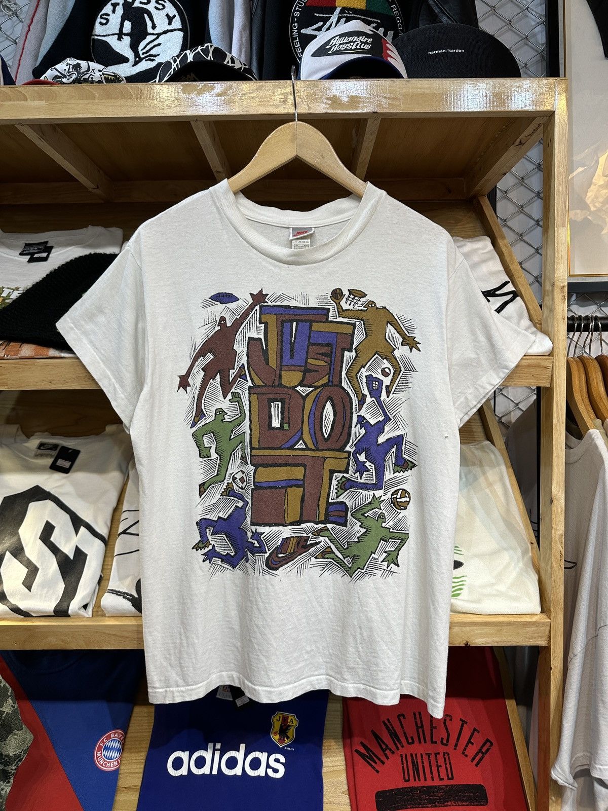 Nike Vintage Nike Just Do It 90's Made in USA T-shirt Size US L / EU 52-54 / 3 - 1 Thumbnail