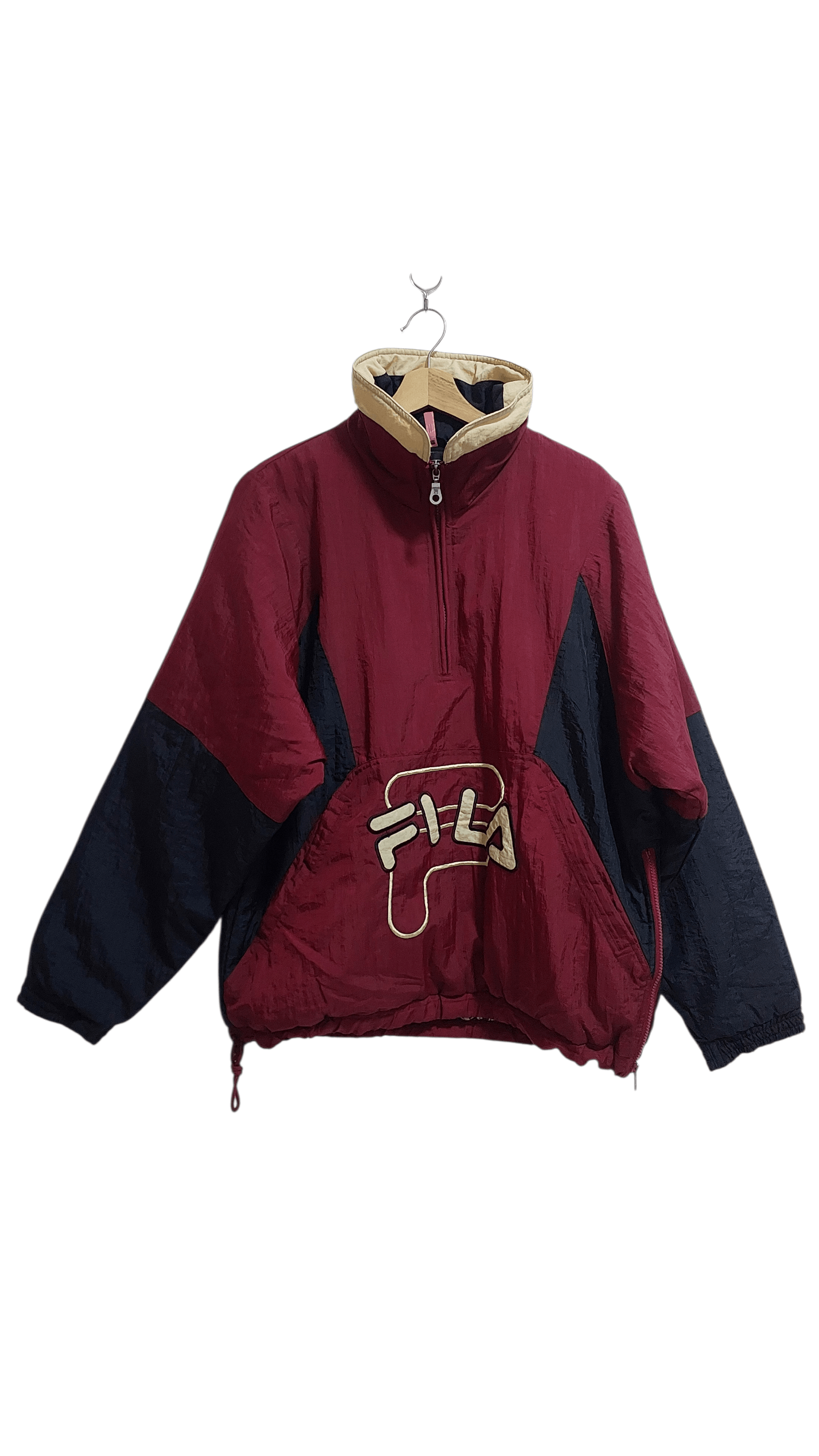 Fila VINTAGE FILA SWEATER JACKET HALF ZIPPER Size US M / EU 48-50 / 2 - 1 Thumbnail