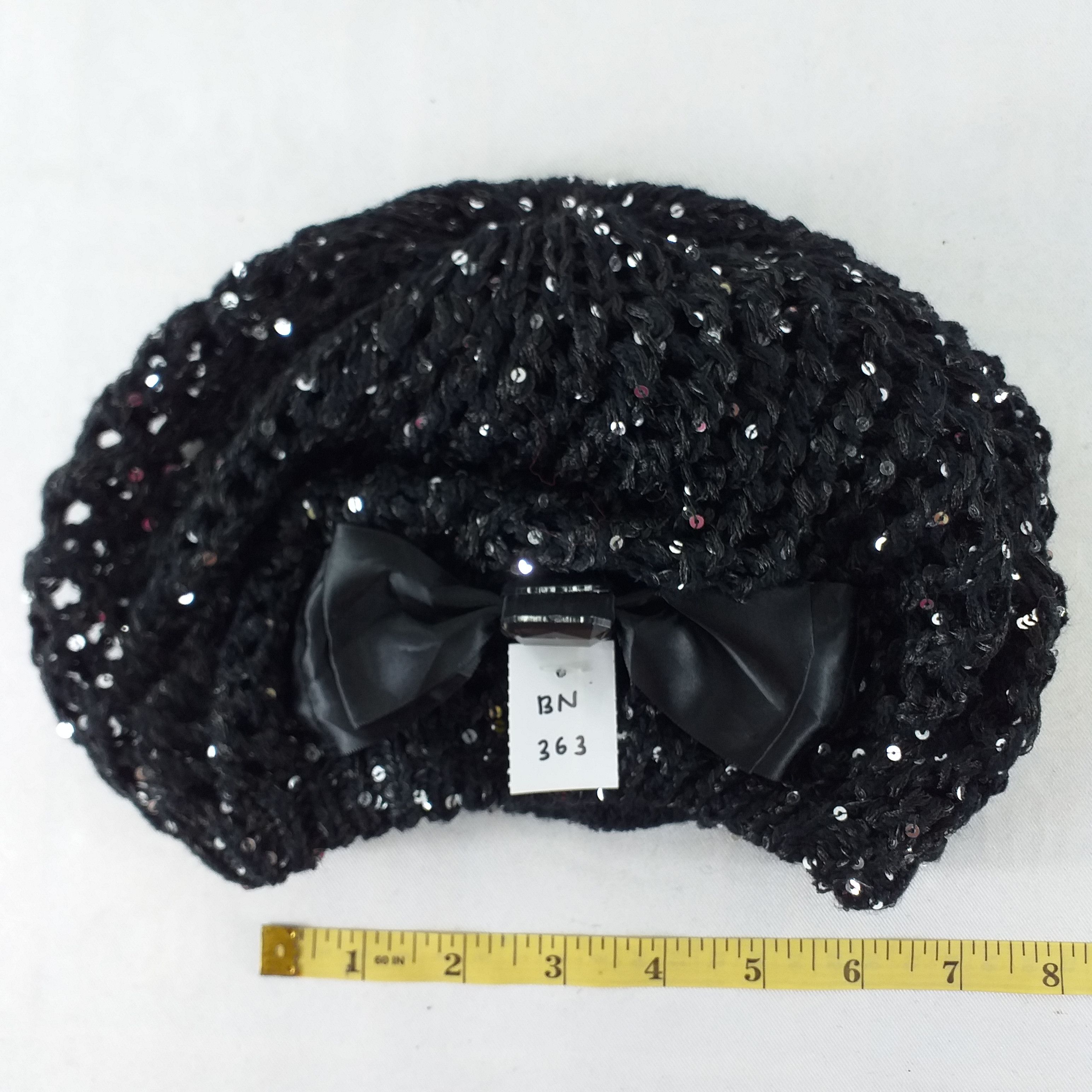 Japanese Brand Big Ribbon Snow Cap Hat Beanie -BN363 Size ONE SIZE - 3 Thumbnail