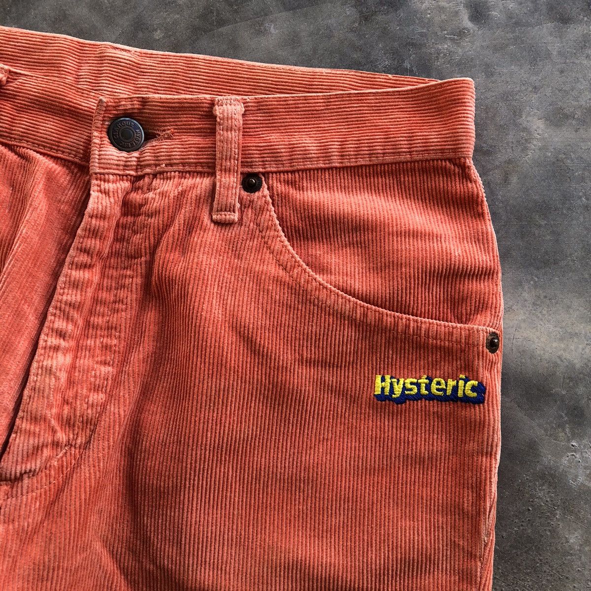 Hysteric Glamour × Japanese Brand HYSTERIC GLAMOUR Kinky Jeans Flare Corduroy Pants Size US 27 - 4 Thumbnail