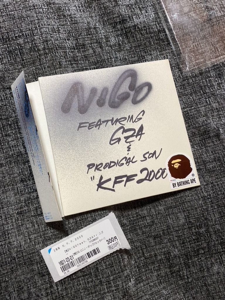 Bape × Nigo 2000 Original Nigo Feat. GZA & Prodigal Son K.F.F. 2000 Size ONE SIZE - 3 Thumbnail