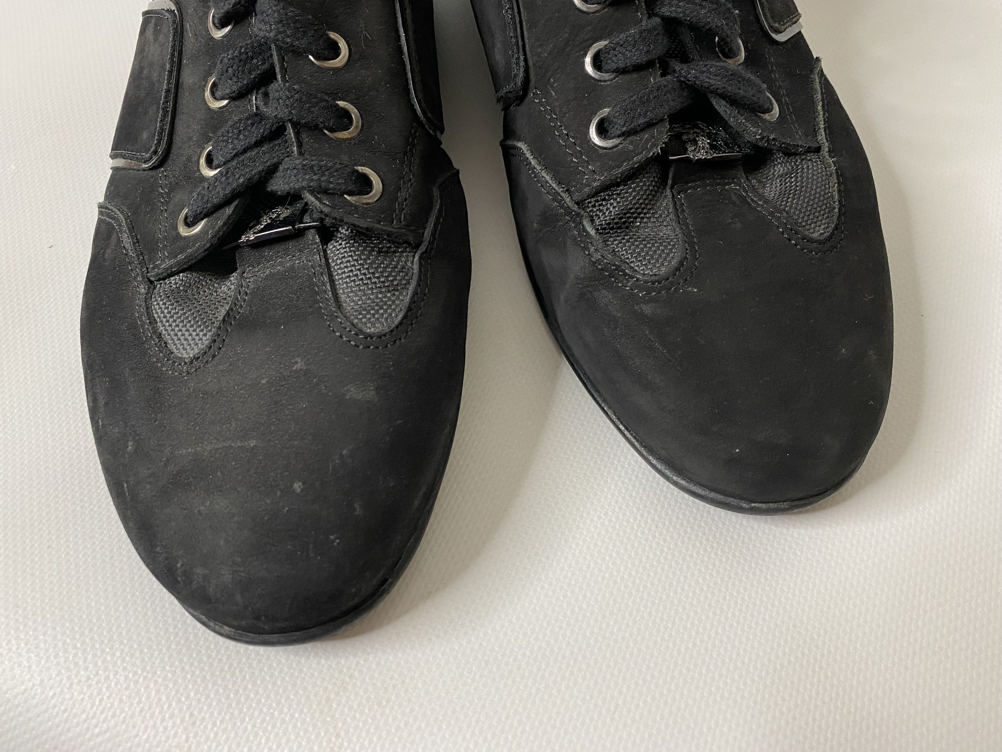 Versace × Versace Jeans Couture VERSACE COLLECTION SUEDE AND PATENT LEATHER SNEAKERS Size US 9 / EU 42 - 5 Thumbnail