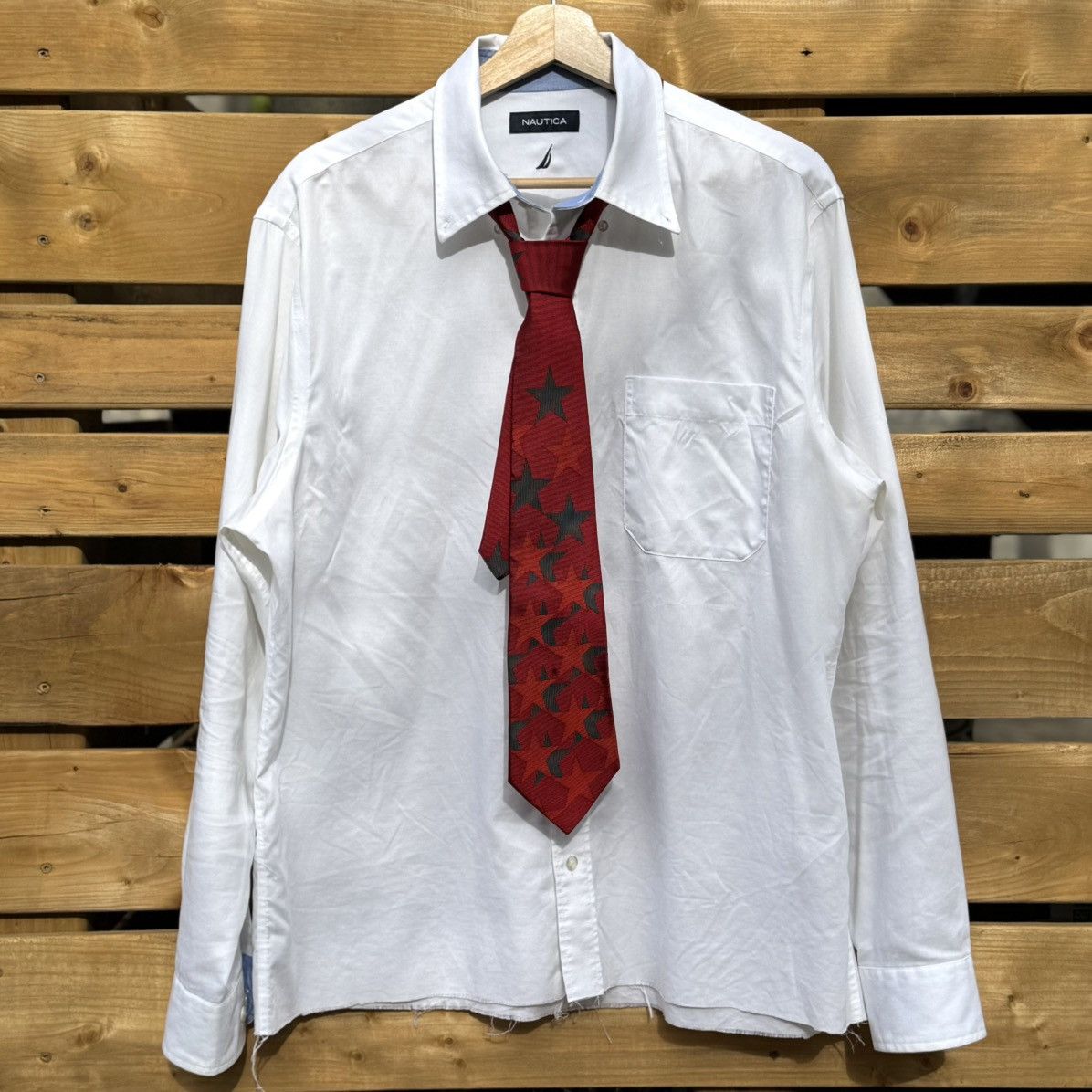 Undercover AW97 Undercover Star Design Pattern Silk Tie Size ONE SIZE - 3 Thumbnail