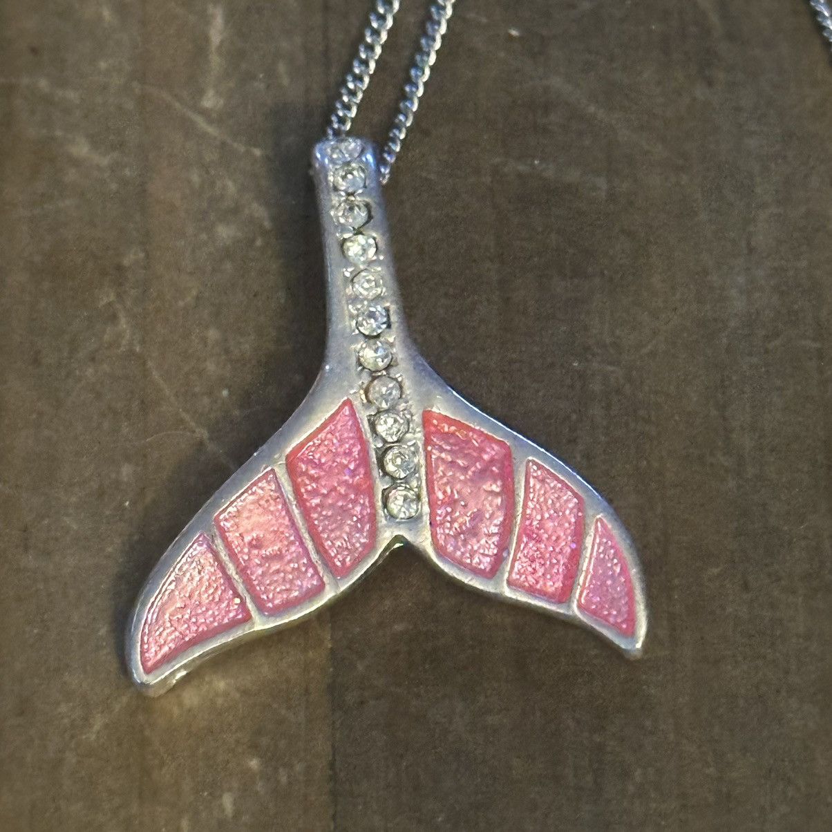 Vintage Vintage whales tail pendant necklace Size ONE SIZE - 3 Thumbnail