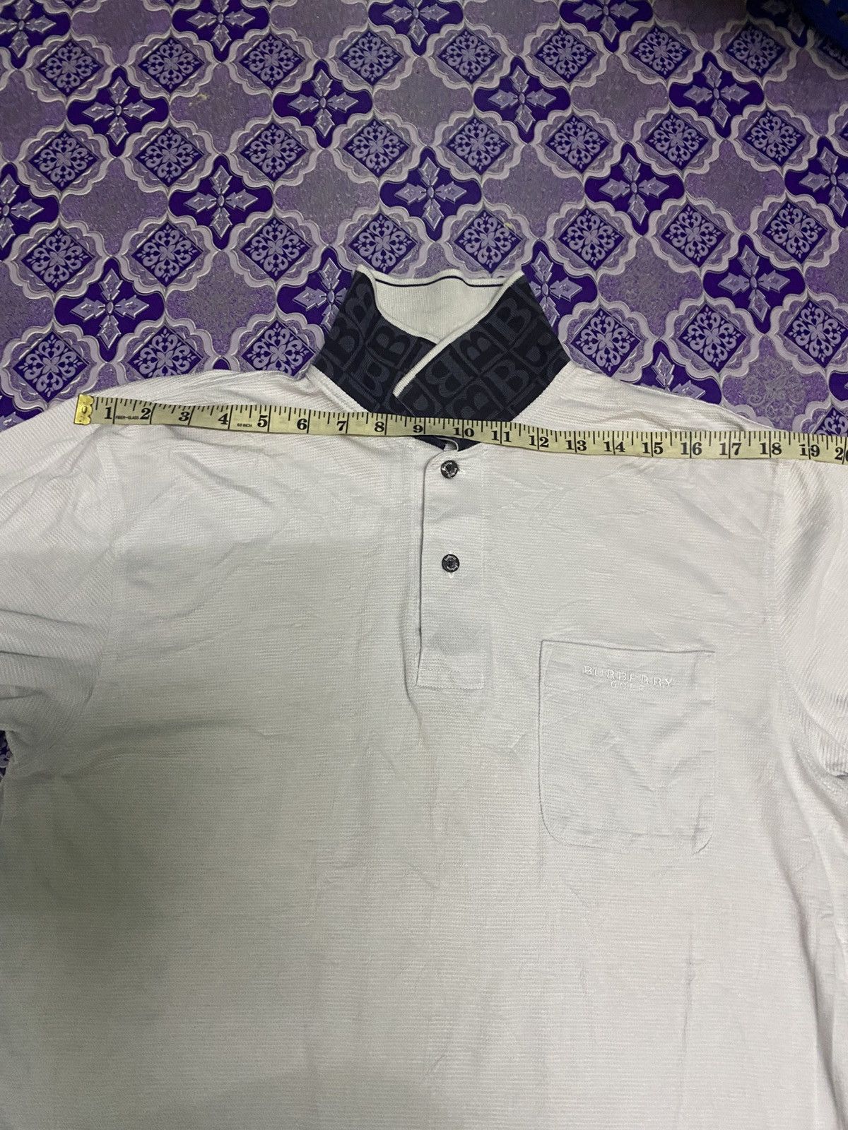 Burberry × Designer × Vintage Vintage 90s burberry long sleeve very rare Size US L / EU 52-54 / 3 - 11 Thumbnail
