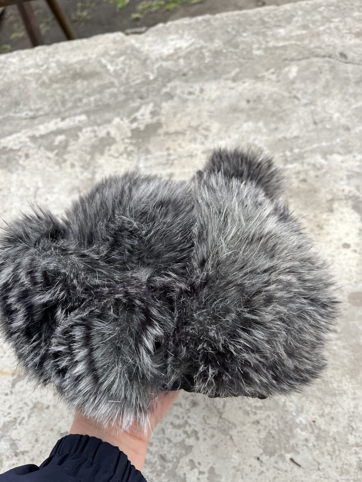 Hysteric Glamour × If Six Was Nine × Japanese Brand 90s Japanese Fur Faux Fuzzy Trapper Mohair Ushanka Hat Y2K Size ONE SIZE - 10 Thumbnail
