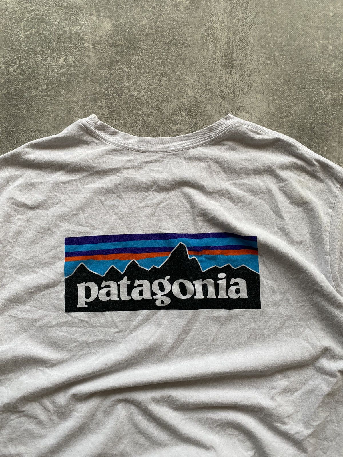 Patagonia × Vintage Vintage Patagonia White Tshirt Size US XXL / EU 58 / 5 - 2 Thumbnail