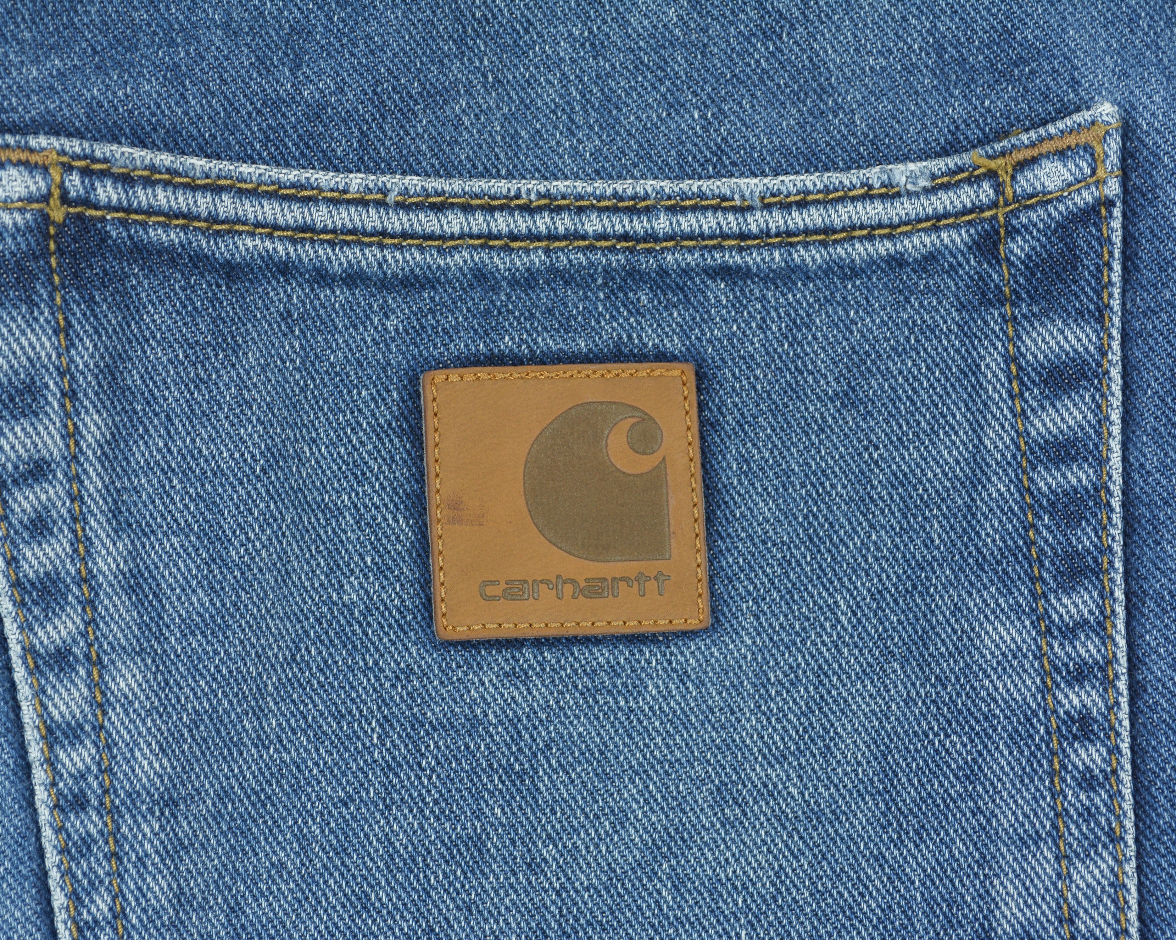 Carhartt Wip 13.5 oz Maitland denim Klondike Pant W38 L34 Reg Taper Jeans Size US 32 / EU 48 - 6 Thumbnail