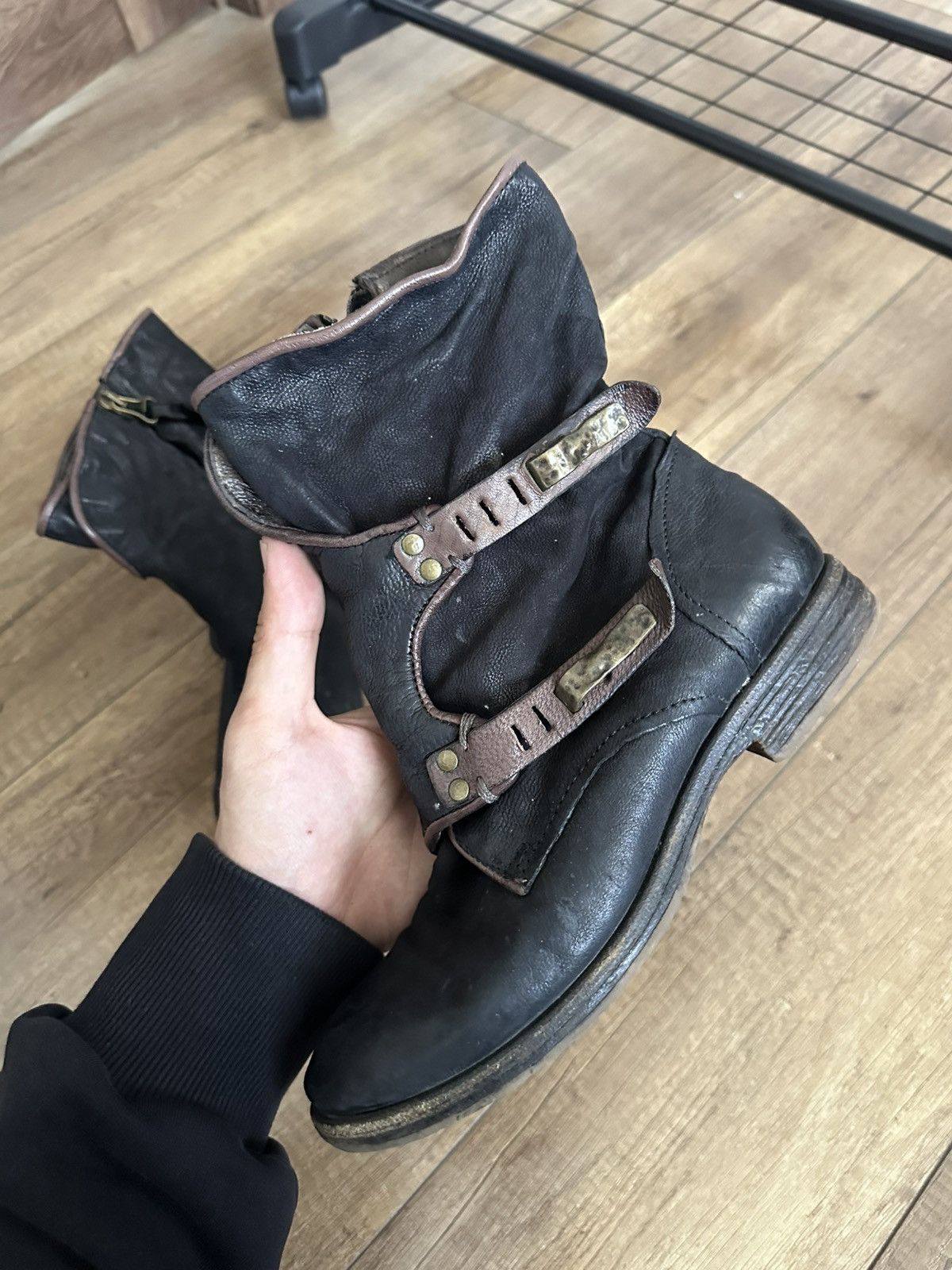 A.S.98 AS 98 Airstep Vintage High Top Boots Shoes Avant Garde Size US 5 / EU 37 - 12 Thumbnail