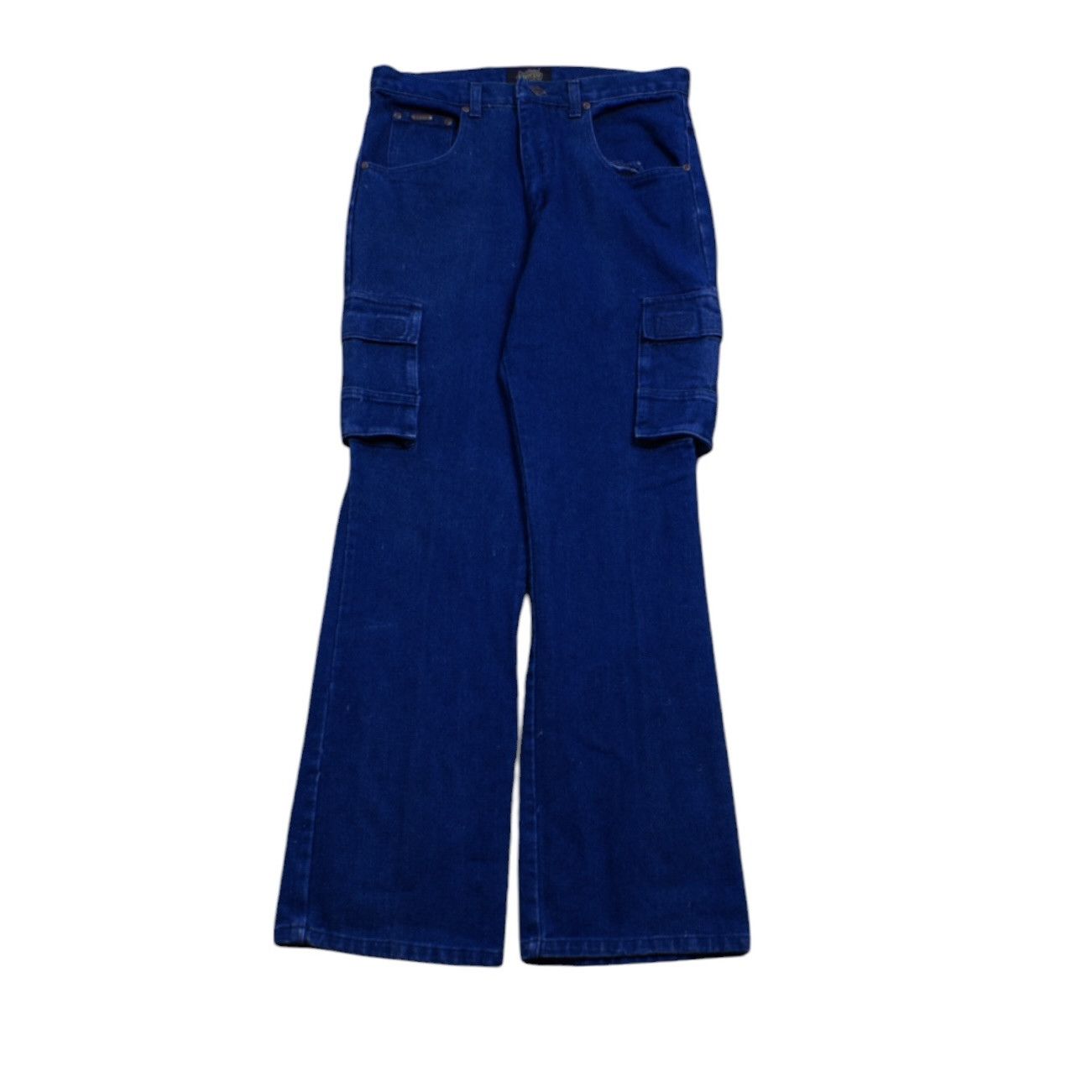Edwin Vintage 70s Edwin Limited Edition Denim Cargo Jeans Size US 30 / EU 46 - 5 Thumbnail