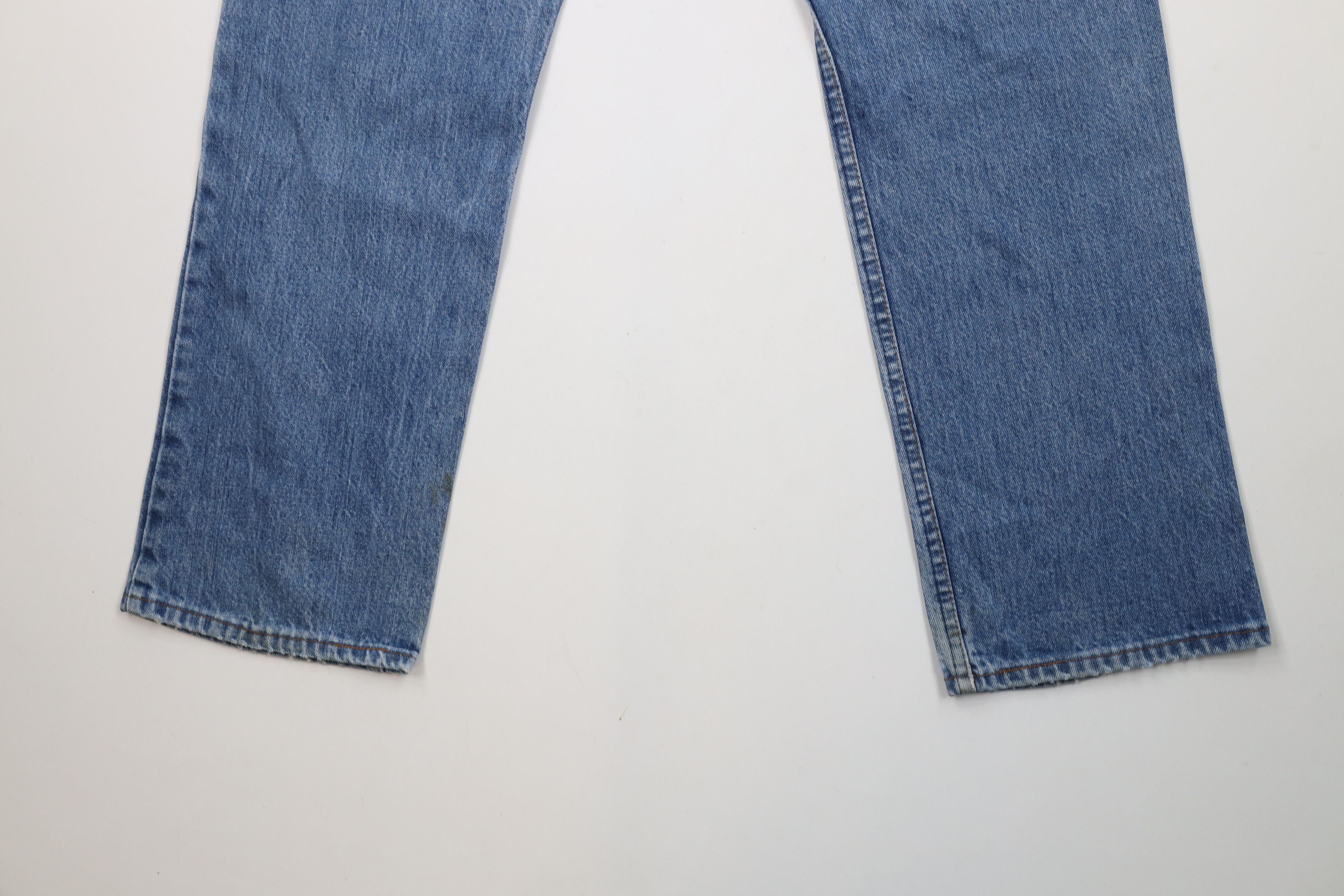 Vintage Vintage 70s Streetwear Straight Leg Denim Jeans Blue Cotton Size US 32 / EU 48 - 15 Thumbnail