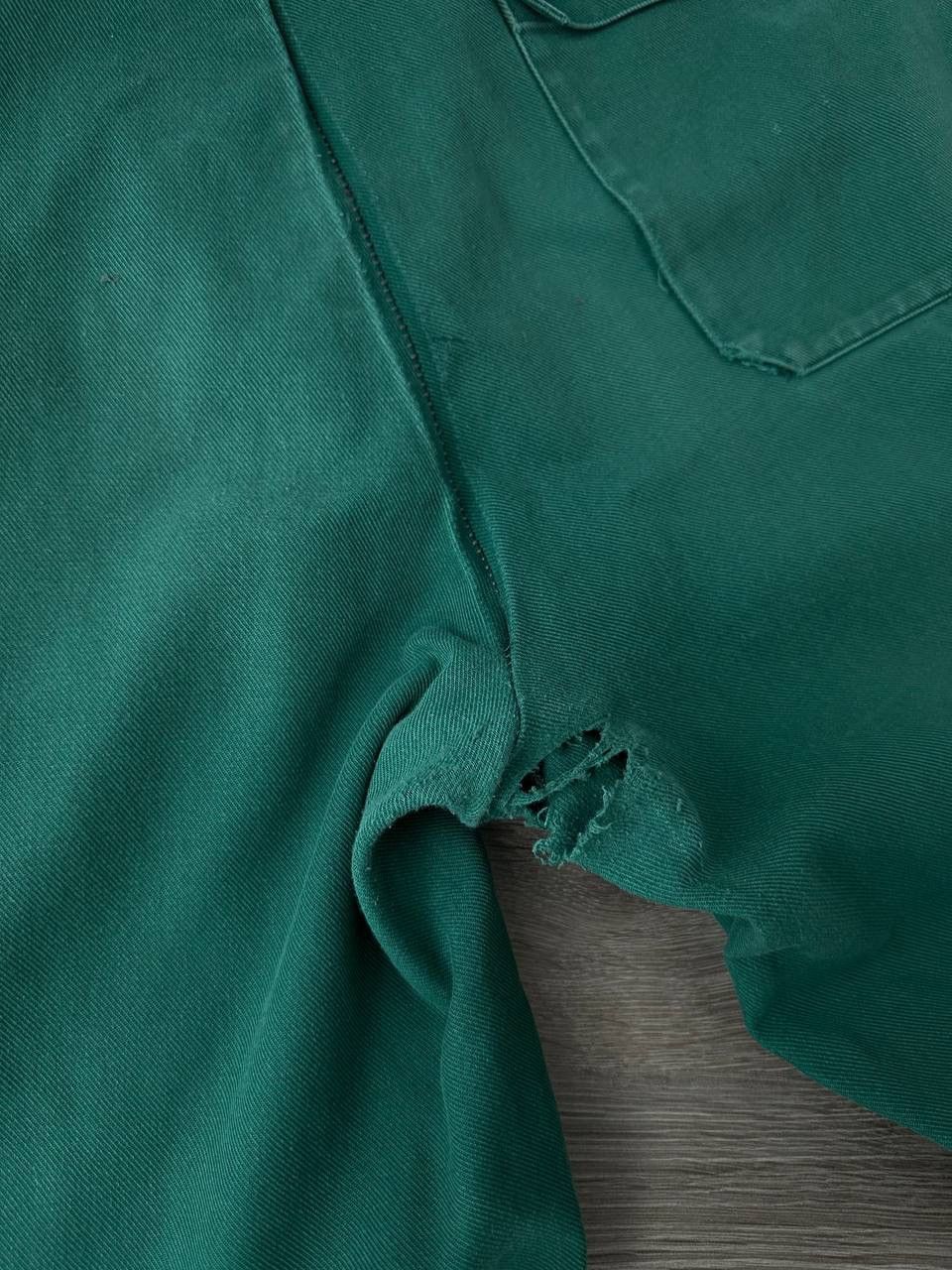 Japanese Brand × Vintage Vintage Japanese Workwear Green Faded Distressed Pants Size US 32 / EU 48 - 15 Thumbnail