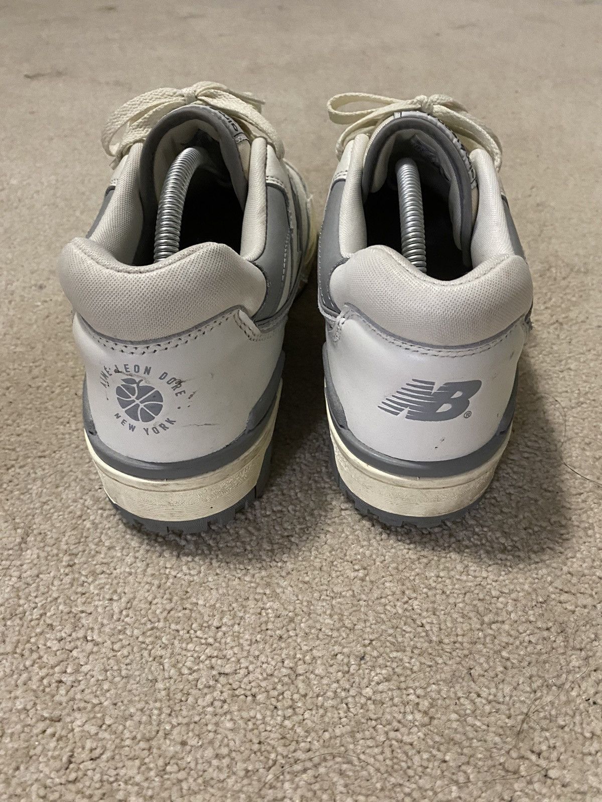 Aime Leon Dore × New Balance New Balance x Aime Leon Dore 550 White Grey Size US 10.5 / EU 43-44 - 5 Thumbnail