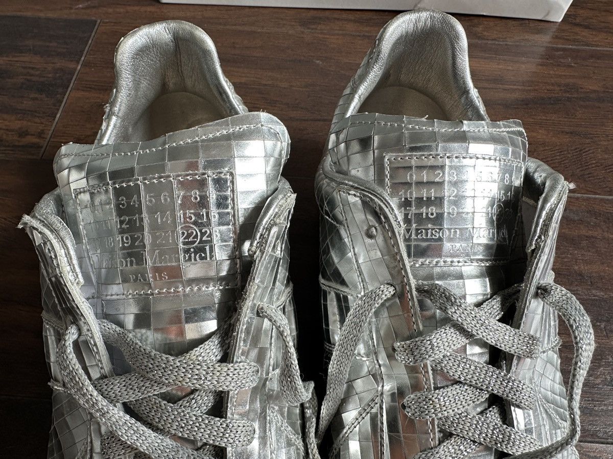 Maison Margiela Maison Margiela 45 US 12 GAT Silver Replica Sneakers 2018 Size US 12 / EU 45 - 11 Thumbnail