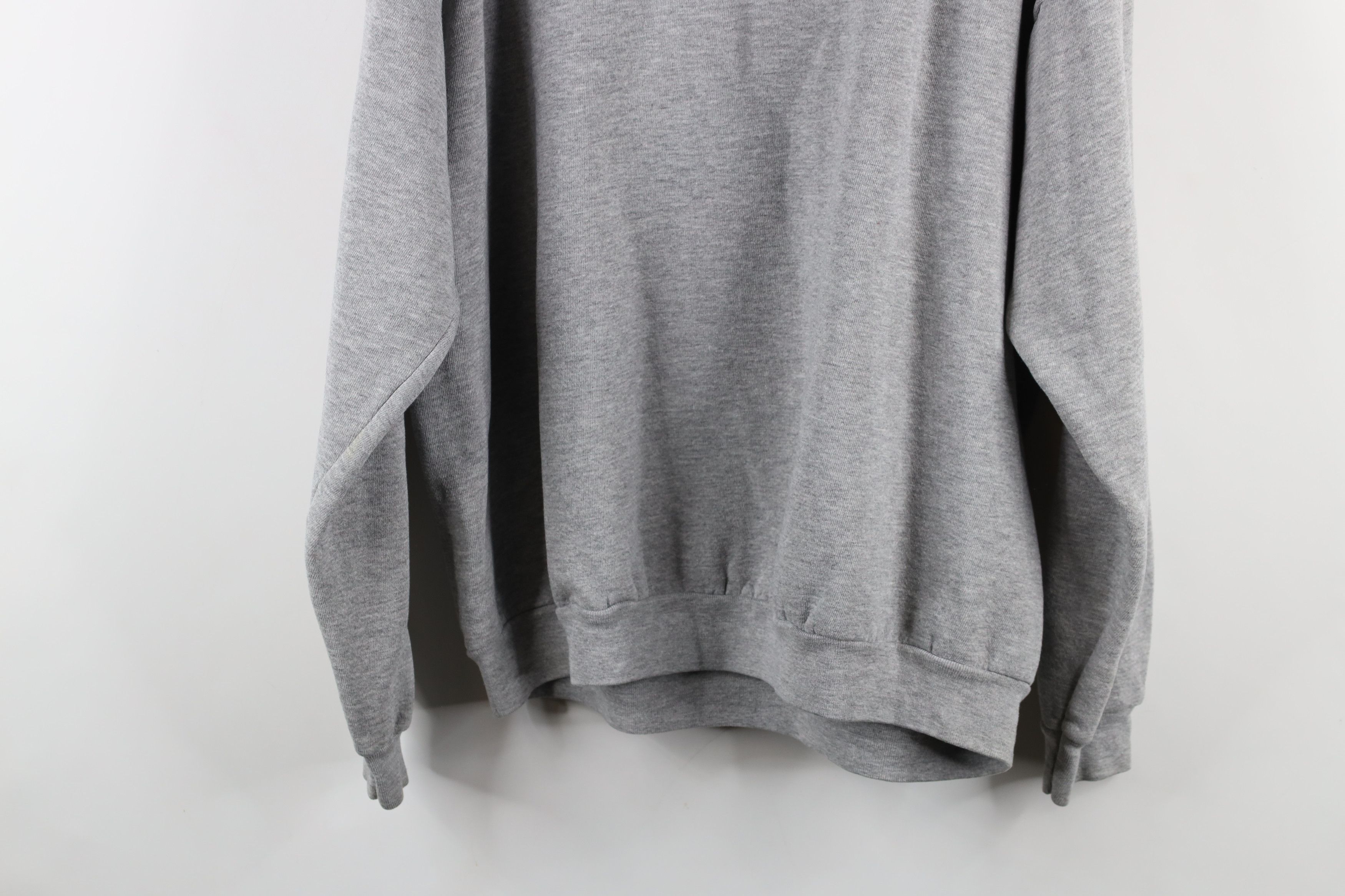 Vintage Vintage 90s University of Michigan Athletics Sweatshirt Gray Size US XL / EU 56 / 4 - 13 Thumbnail