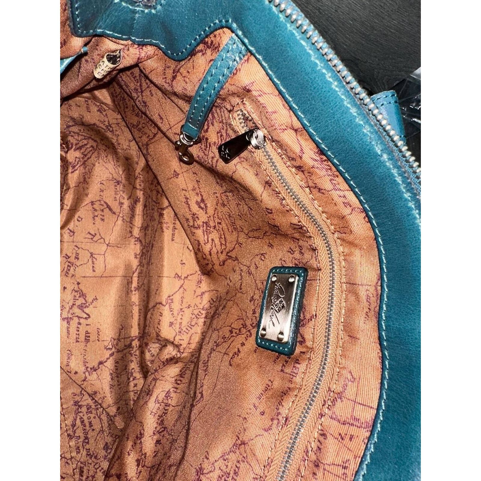 Patricia Nash Patricia Nash Washed Woven Leather Augus Satchel bag A382253 Size ONE SIZE - 10 Thumbnail