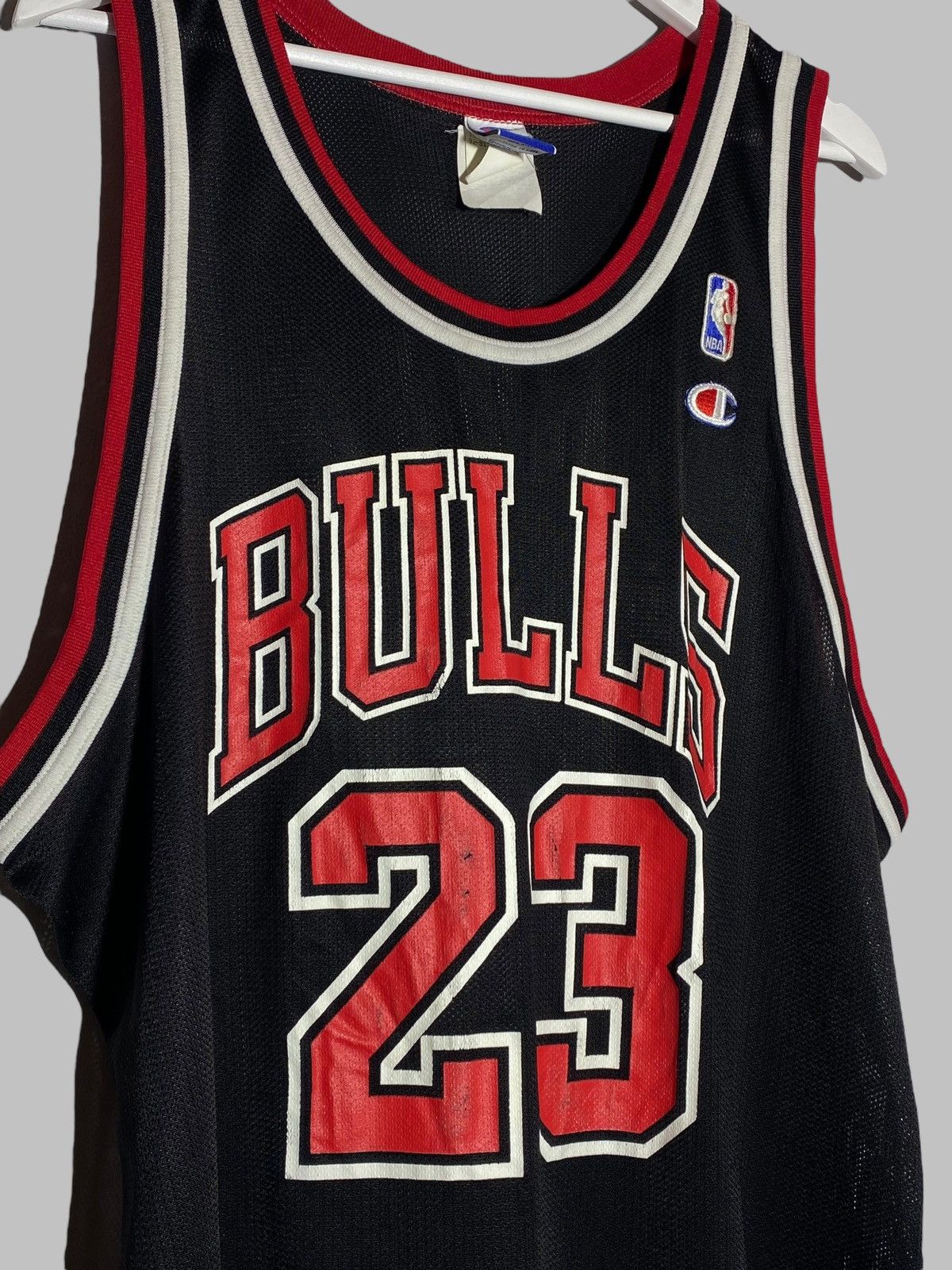 Champion Vintage 90s Champion NBA #23 Jordan Chicago Bulls Jersey USA Size US XXL / EU 58 / 5 - 4 Thumbnail