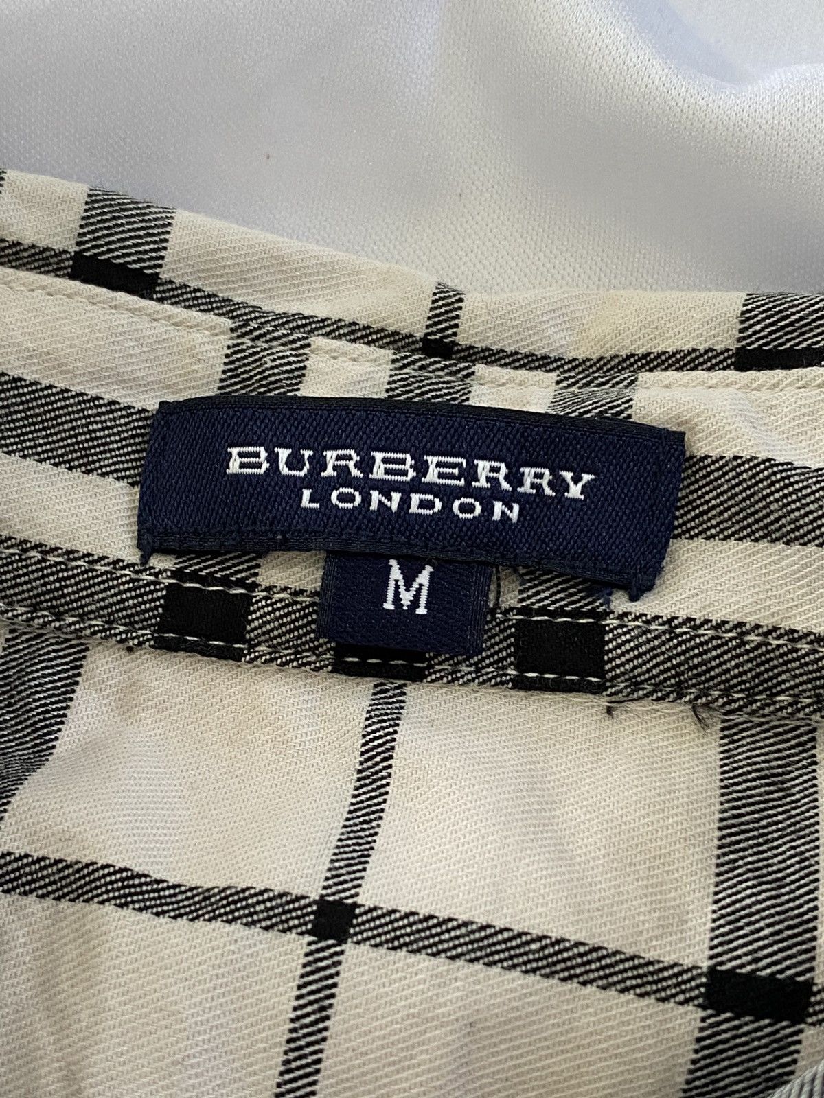 Burberry Burbbery shirt with nova check Size US M / EU 48-50 / 2 - 7 Thumbnail