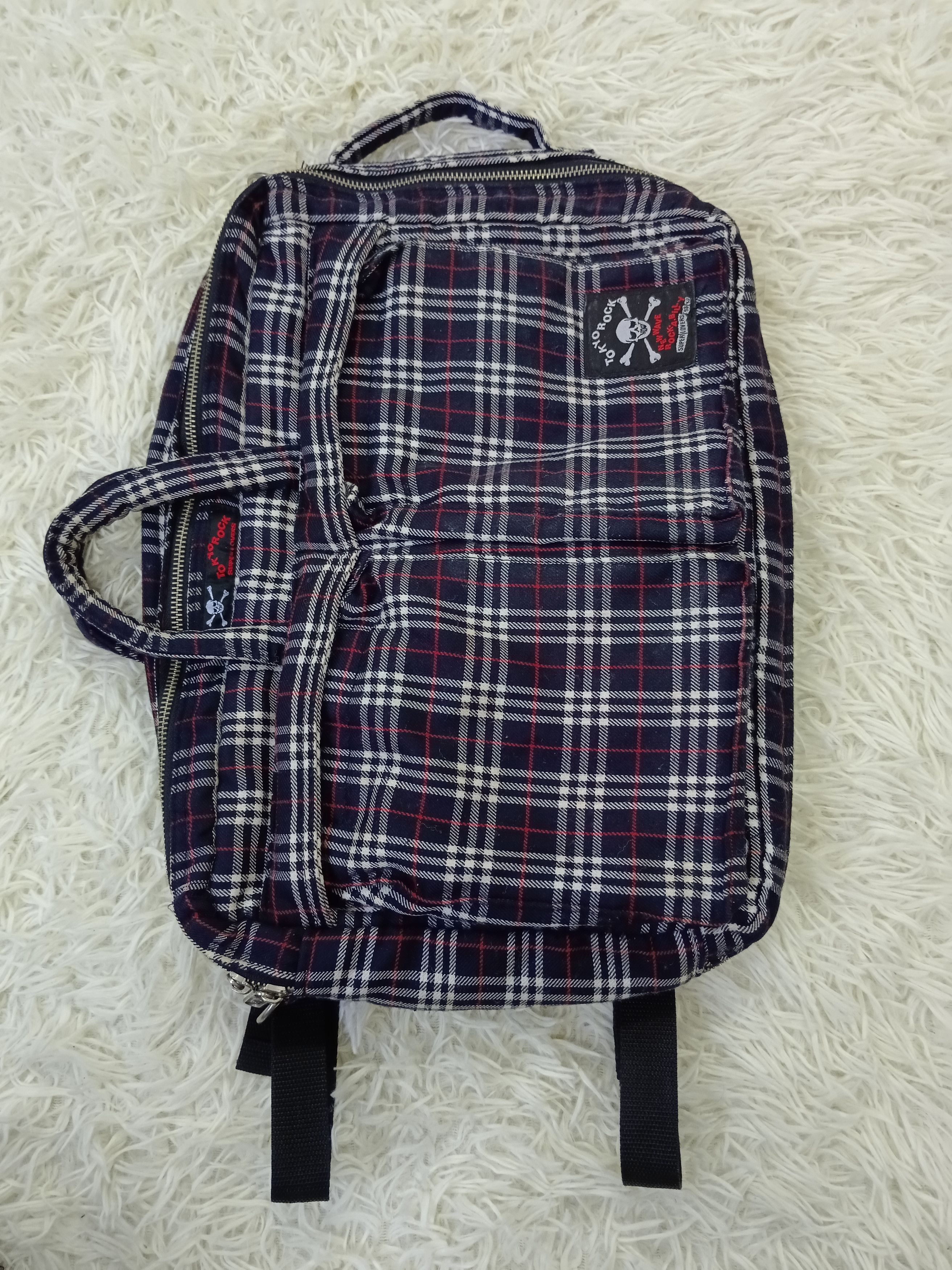 Japanese Brand SUPER LOVERS TARTAN 3WAYS BAGPACK Size ONE SIZE - 1 Thumbnail