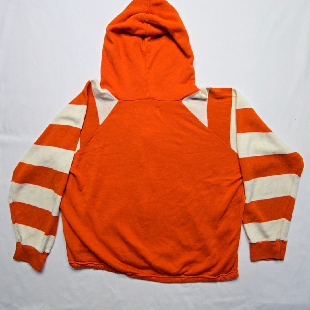 Speedo Vintage White Stag Speedo Hoodie Orange Striped Japan Made M Size US M / EU 48-50 / 2 - 7 Thumbnail