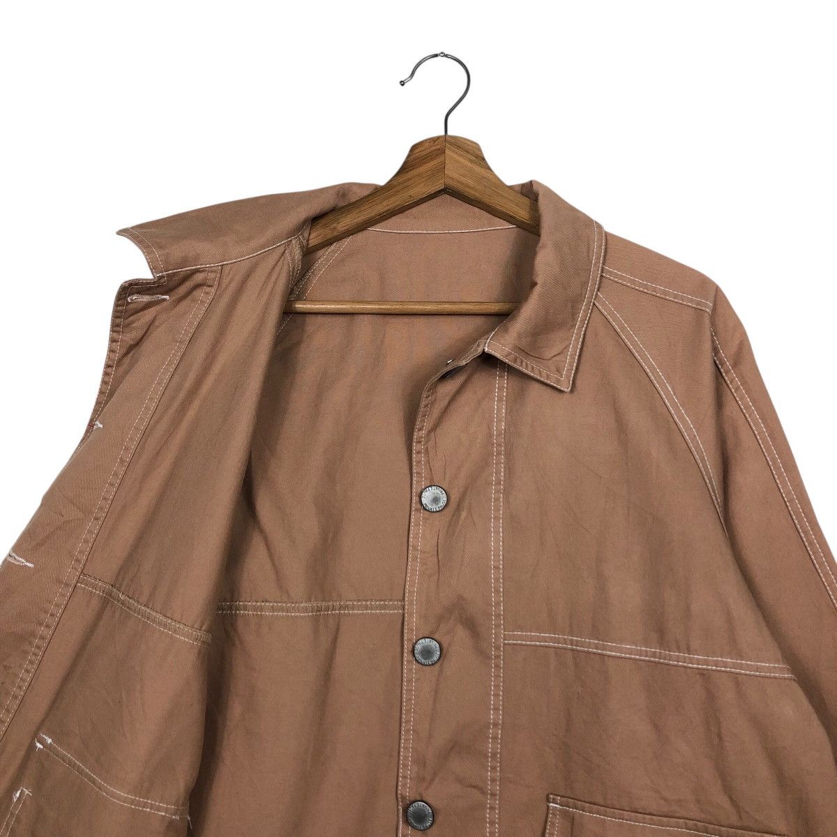 Japanese Brand 📌Vintage Duck Canvas Chore Work Jacket Japan Size US M / EU 48-50 / 2 - 13 Thumbnail