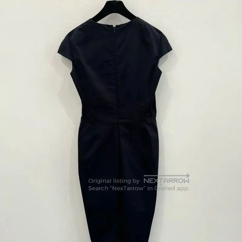 Dior Dior Black Cotton Dress . Size L / US 10 / IT 46 - 2 Thumbnail