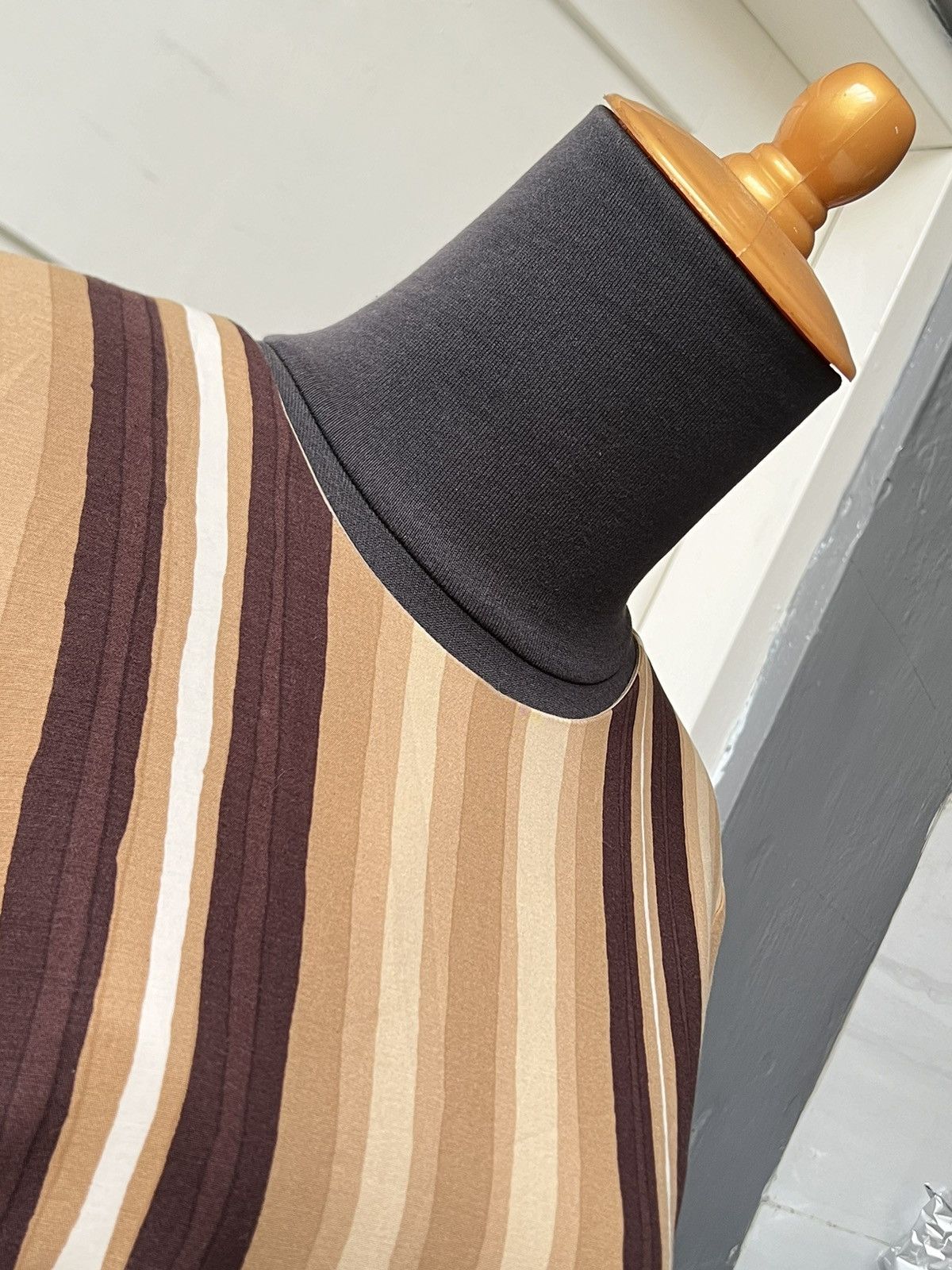 Marimekko MARIMEKKO Striped Midi Dress Size XS / US 0-2 / IT 36-38 - 5 Thumbnail