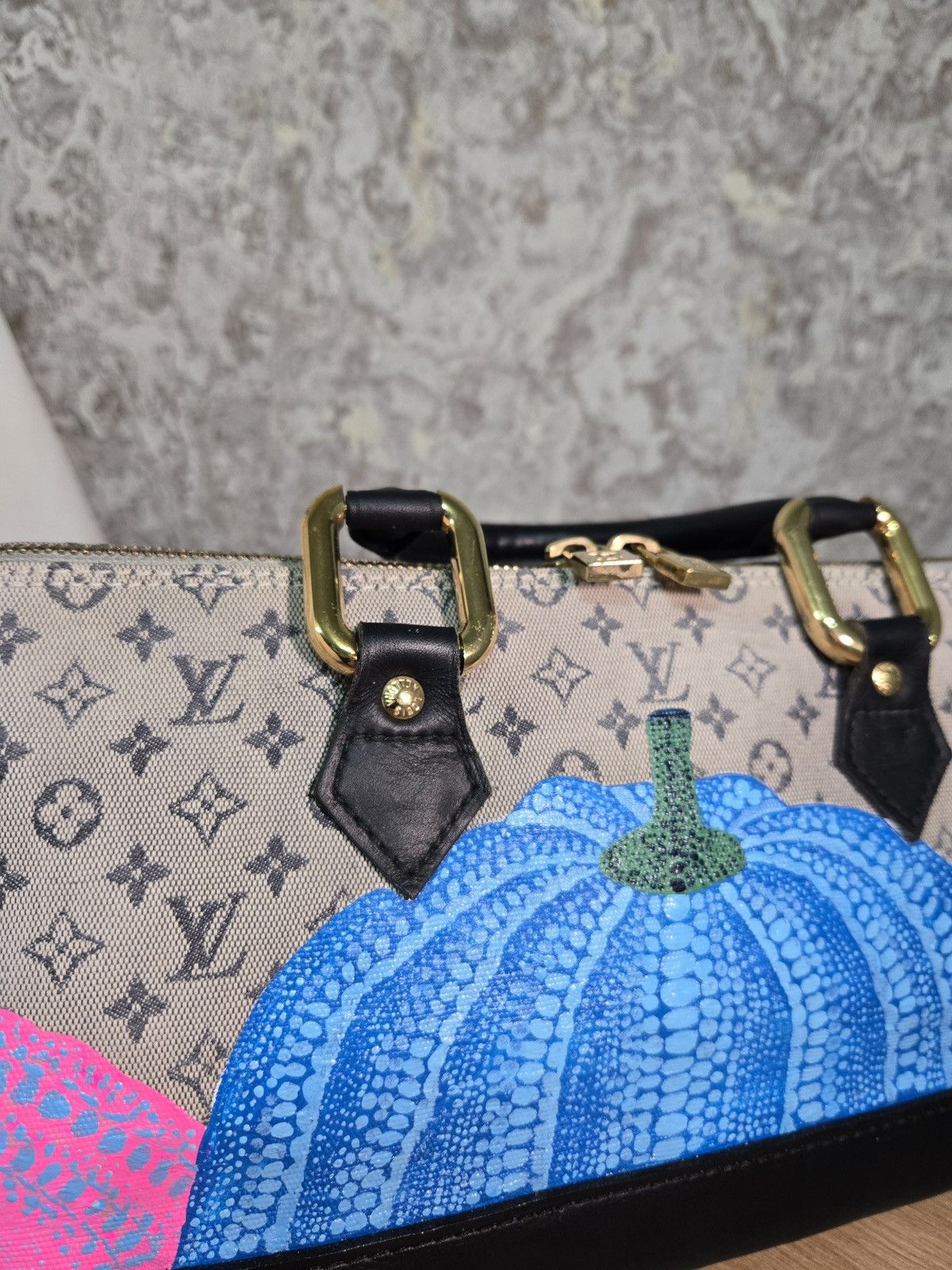 Louis Vuitton Louis Vuitton 2001 monogram mini Lin horizontal Alma Size ONE SIZE - 6 Thumbnail