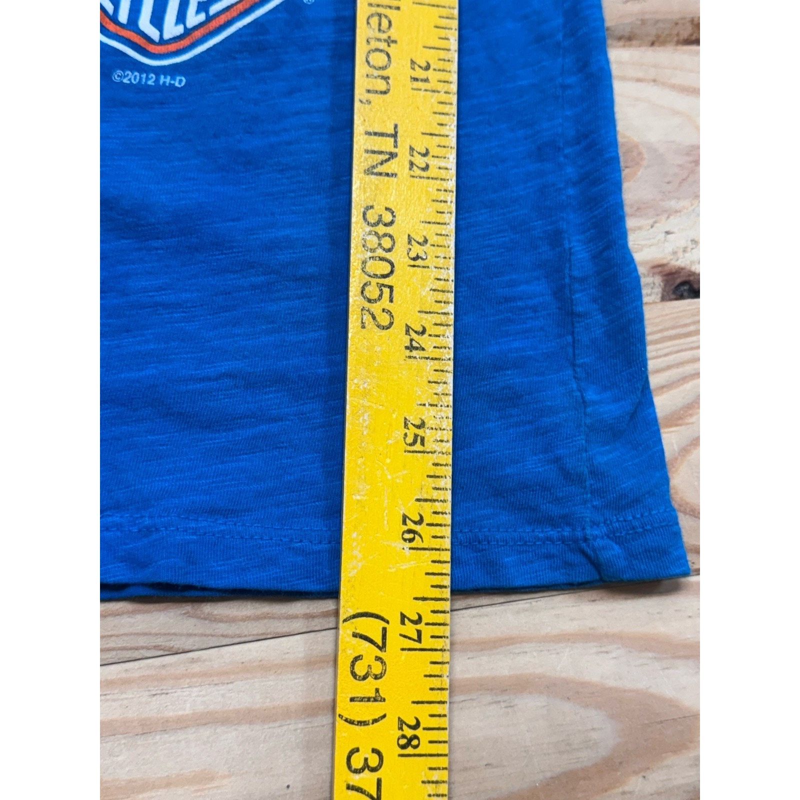 Harley Davidson Harley Davidson Motorcycle Women's Knoxville West Sz S Blue Size S / US 4 / IT 40 - 10 Thumbnail